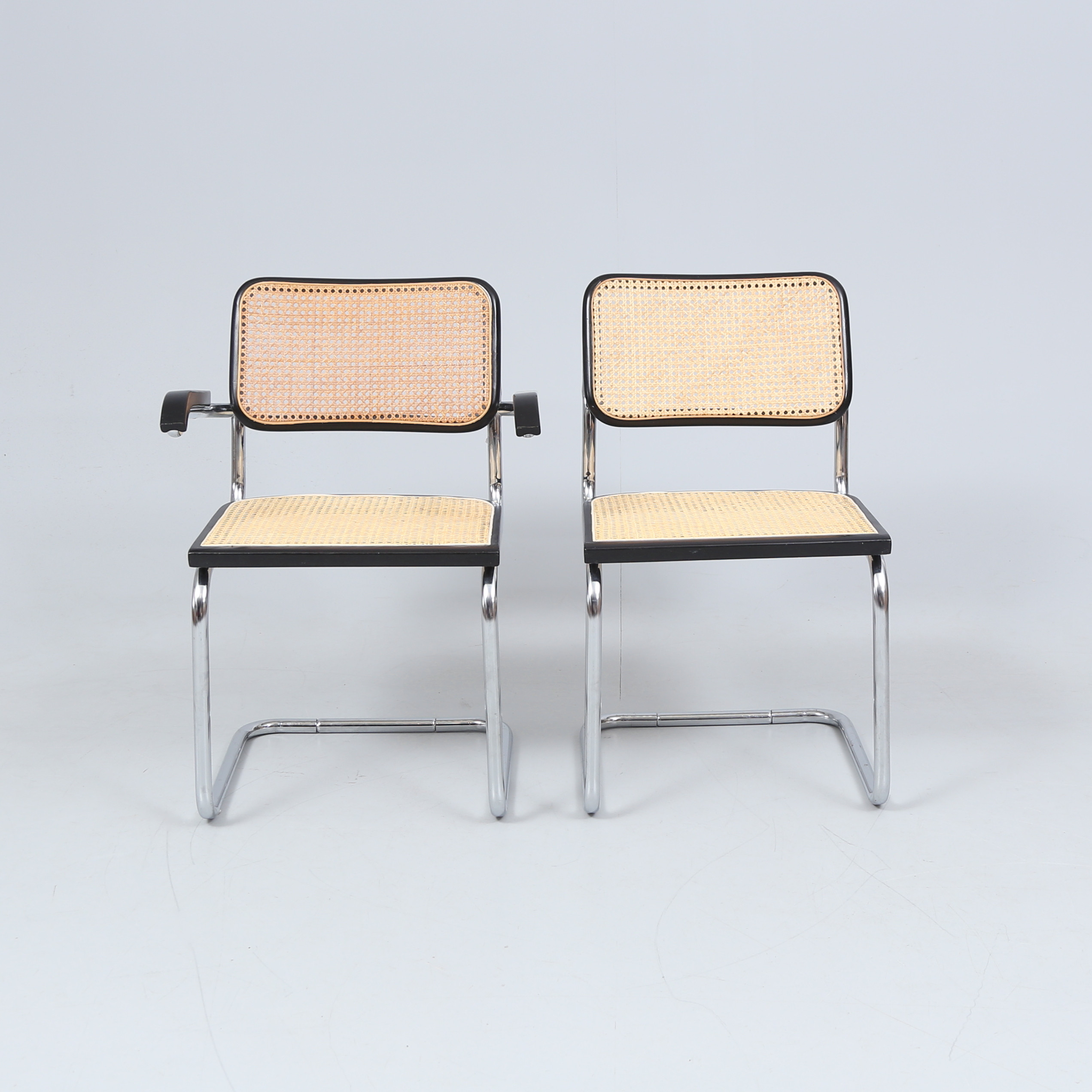 KARMSTOL samt STOL, rotting, Bauhaus modeller.