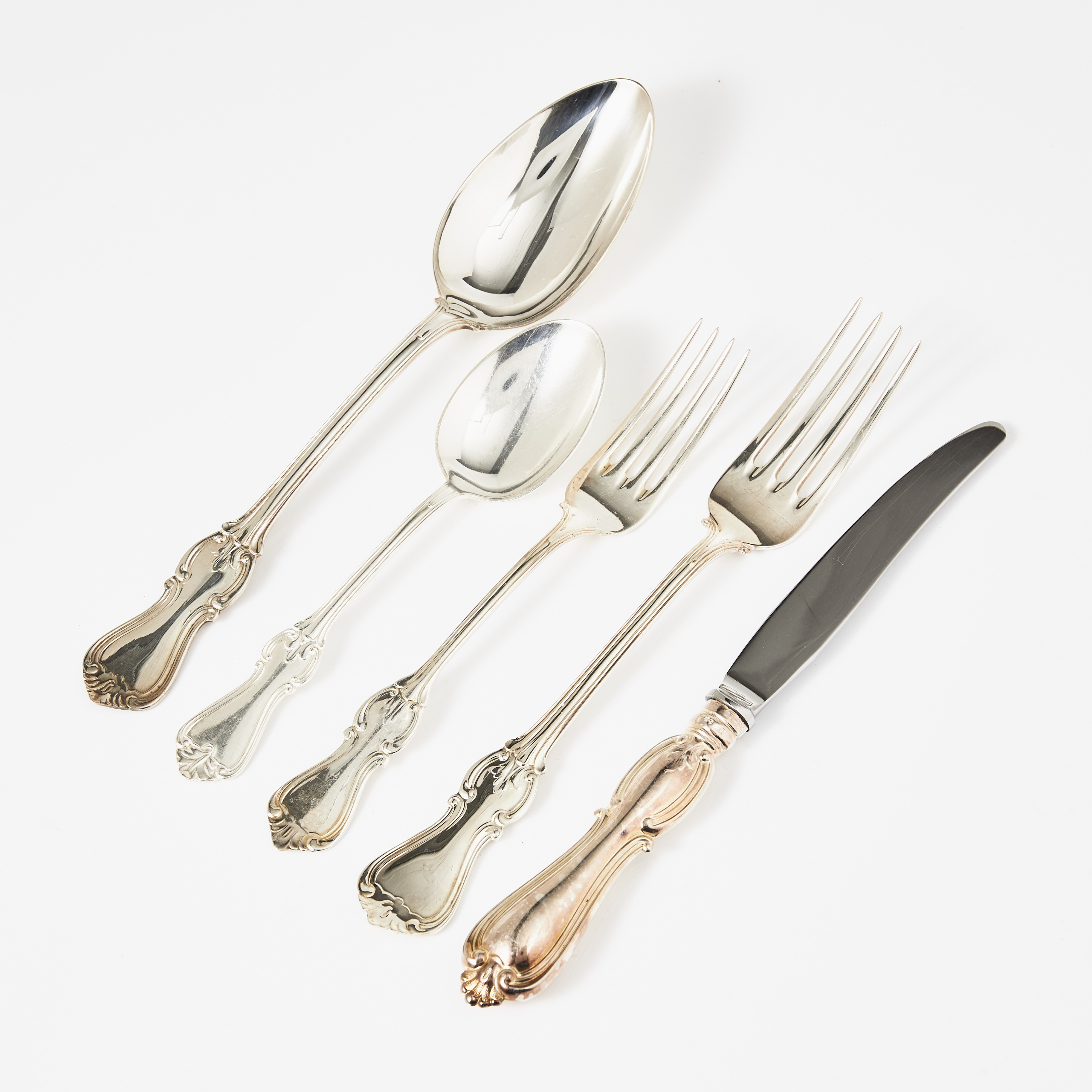 BESTICK, 29 dlr., silver, modell Olga, GAB, 1970-2000-tal.
