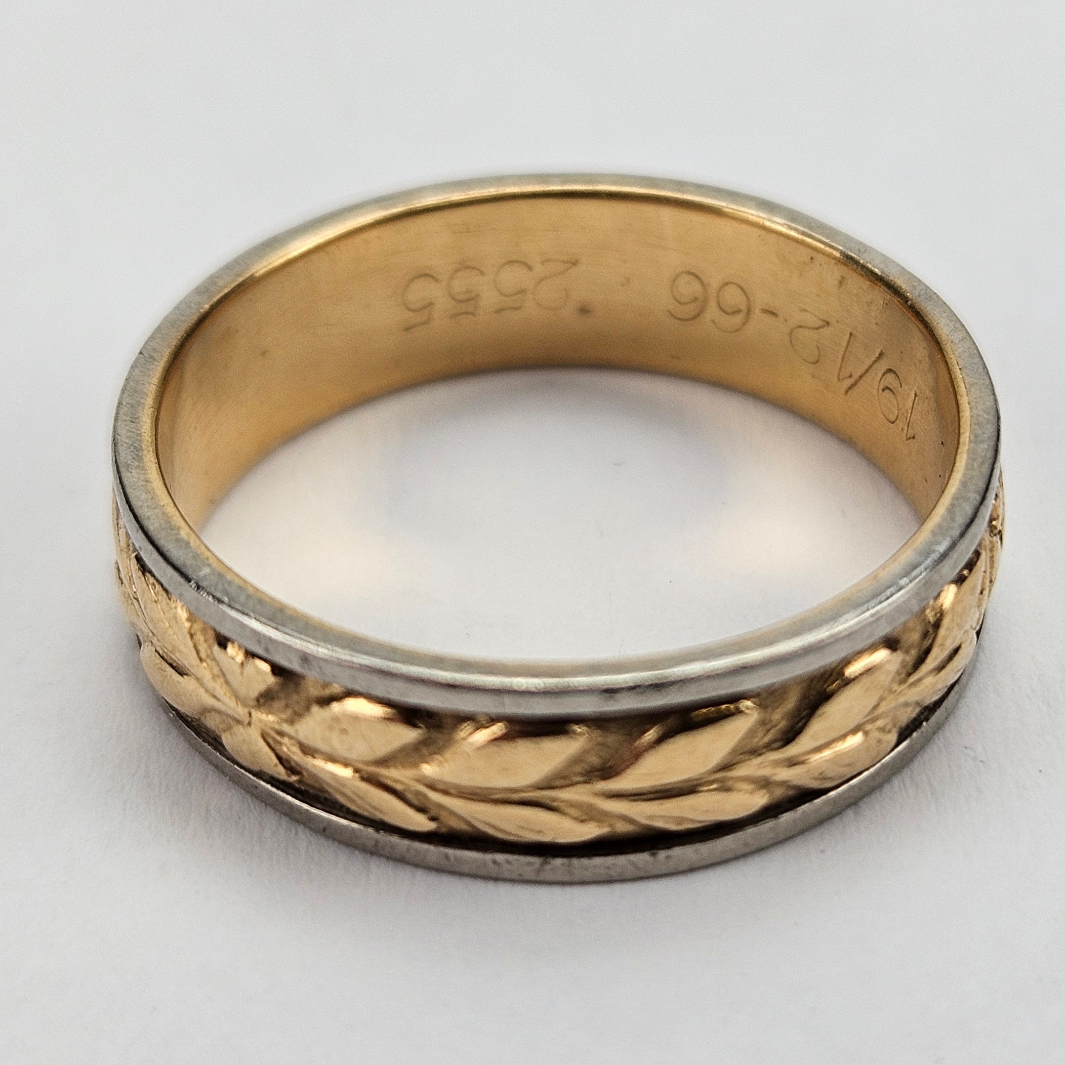 INGENJÖRSRING, guld, 18K, EKL, Kolsva 1966, vikt ca. 6,7 gram.