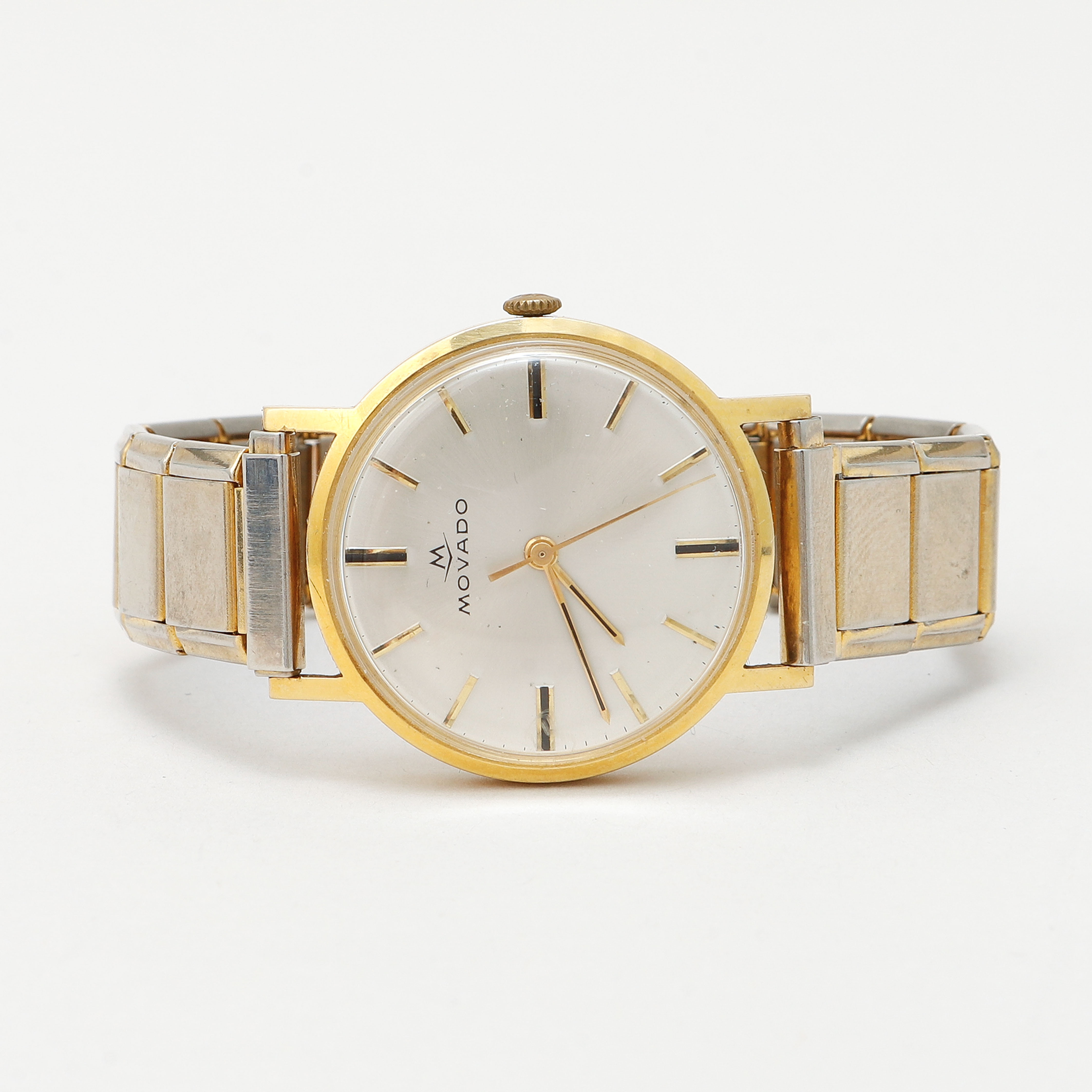 ARMBANDSUR, Movado, 18k guld i boett.