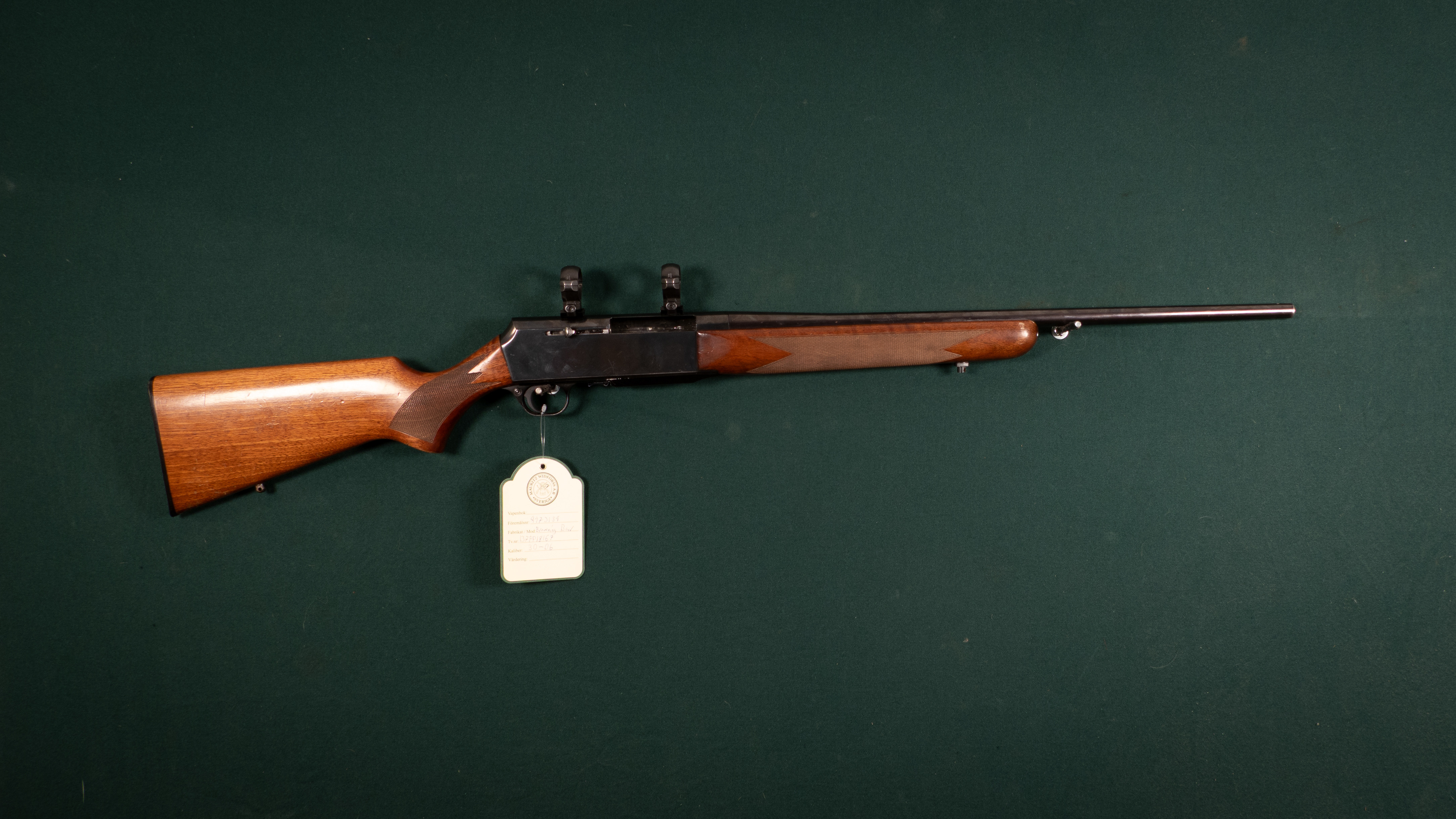 Browning Bar kal. 30-06 Tillv.nr. 137PP18167.