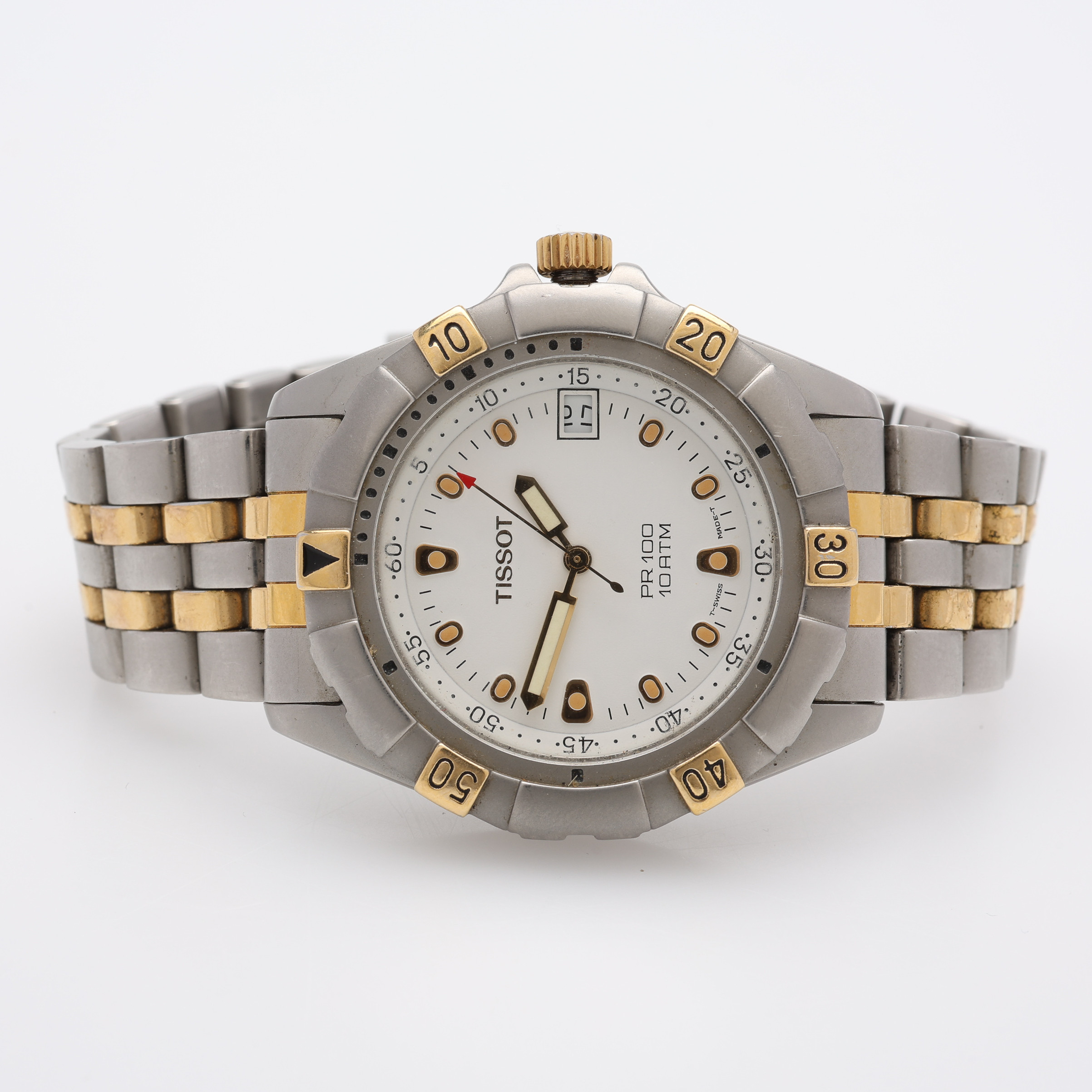 ARMBANDSUR, STÅL, TISSOT, PR 100, QUARTZ.