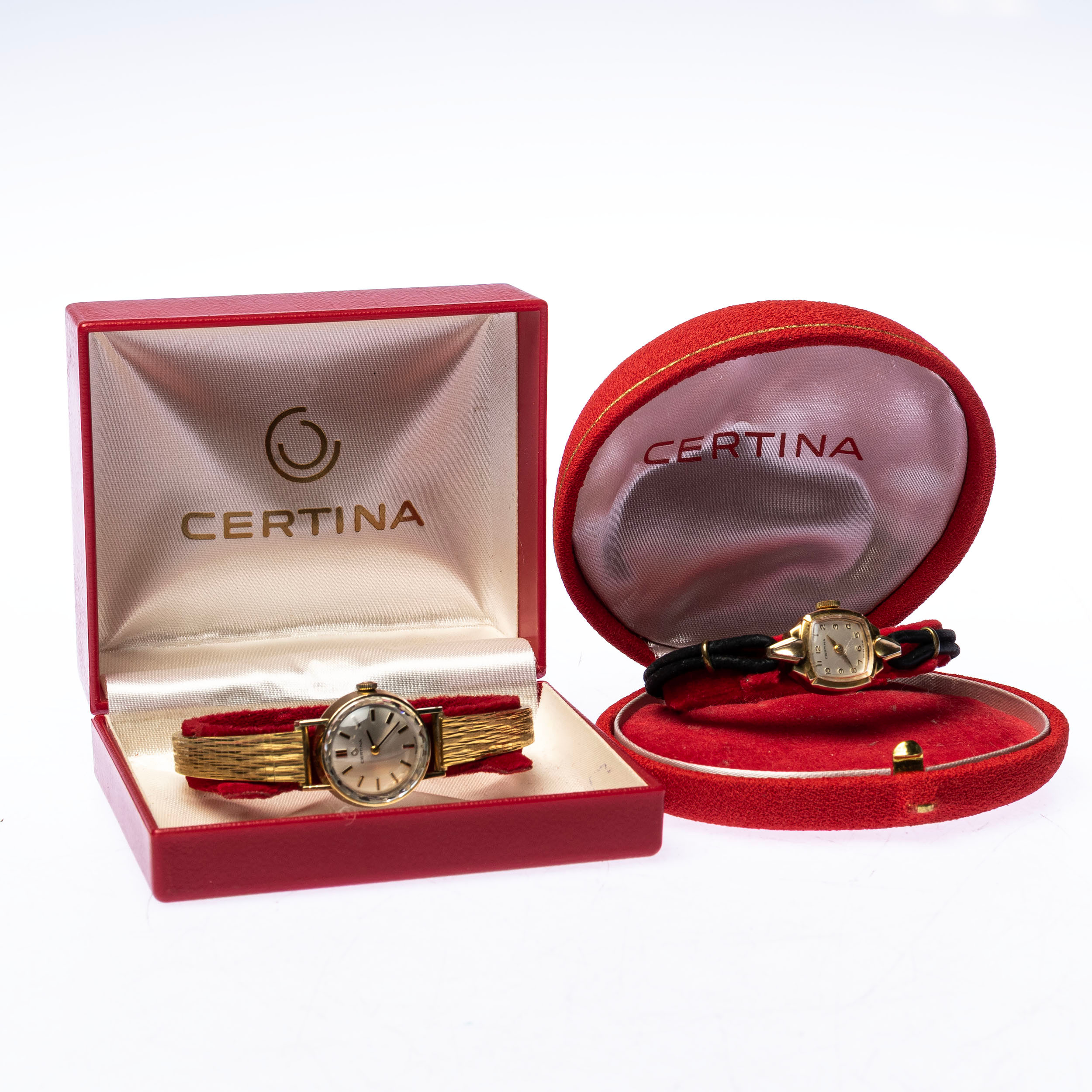 ARMBANDSUR, 2st med ask, Certina, dam.