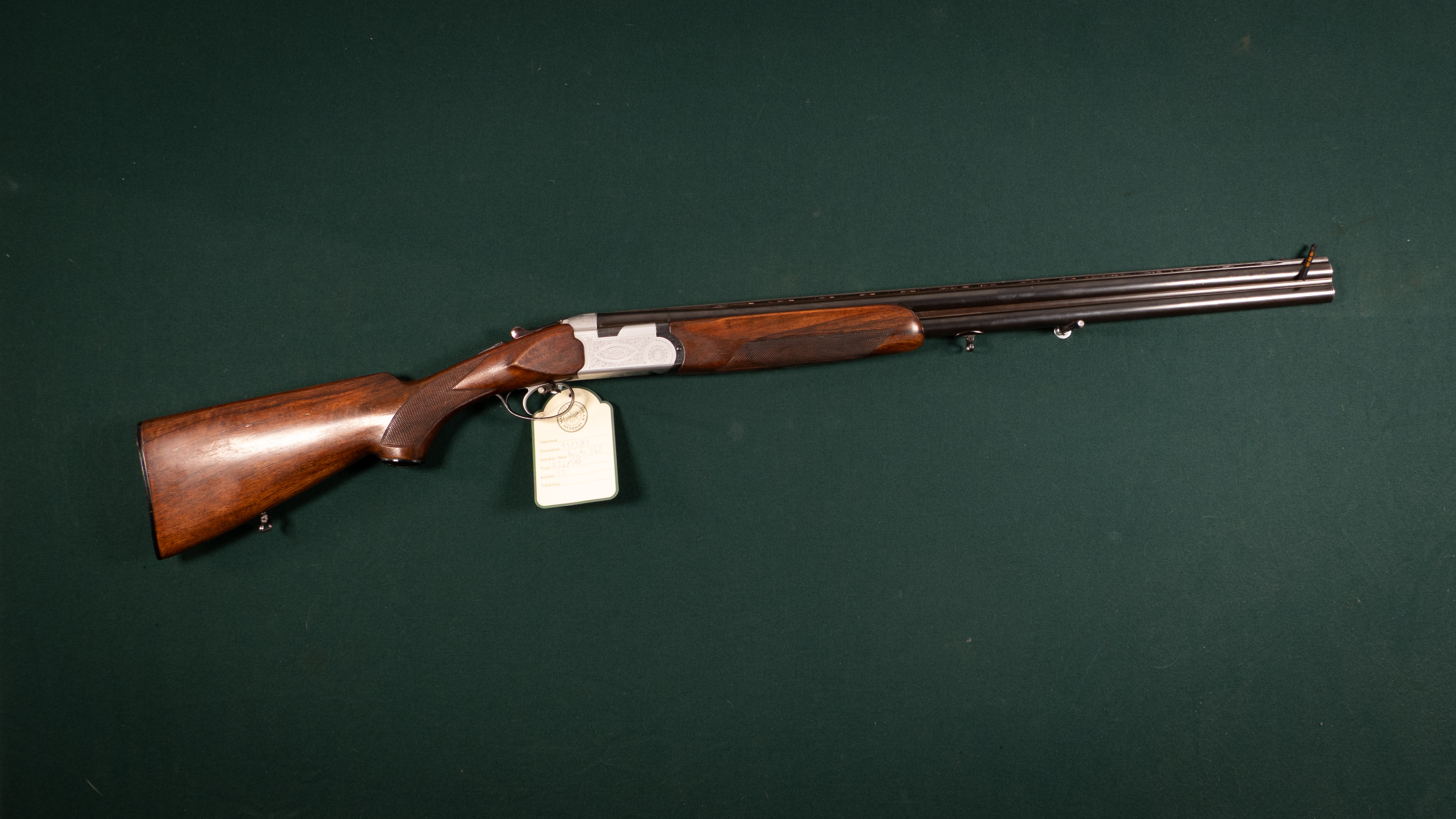 Beretta S56E kal 12 Tillv.nr. B26848B.