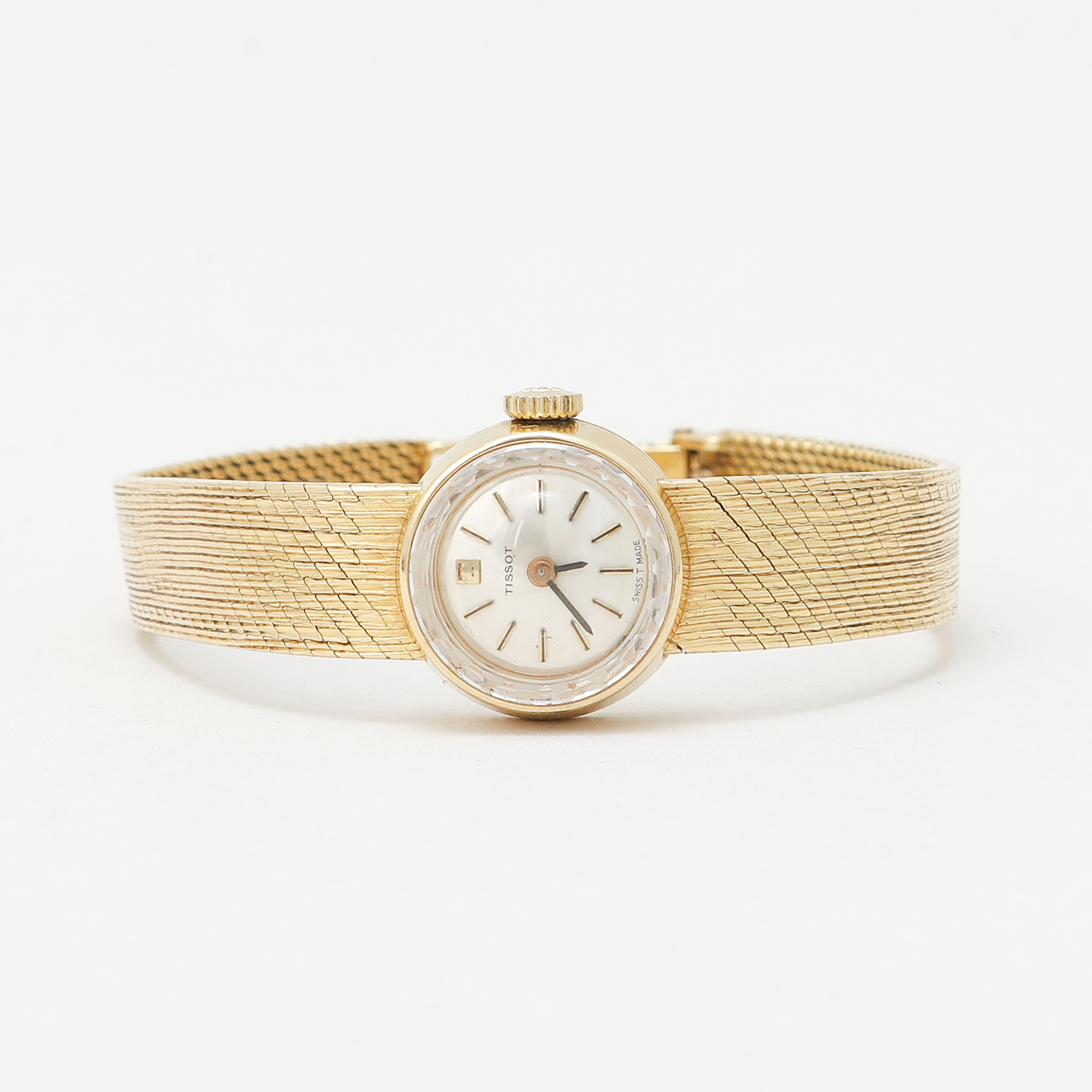 ARMBANDSUR, Tissot, 18k guld, totalvikt ca 31,2 gram.