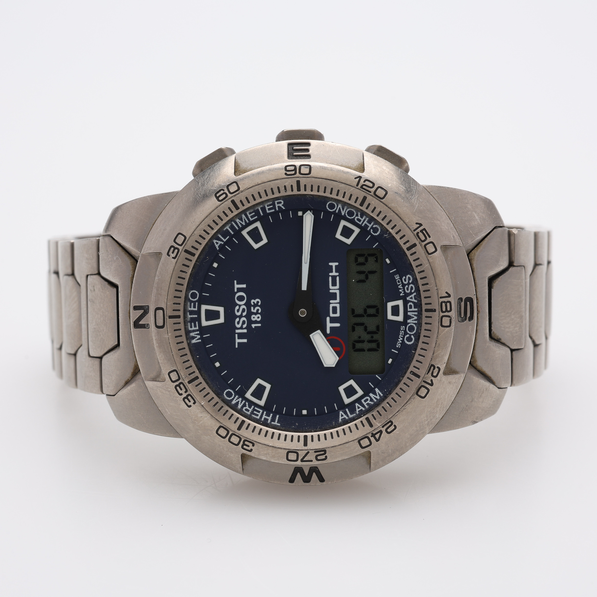 ARMBANDSUR, STÅL, TISSOT, T-TOUCH.