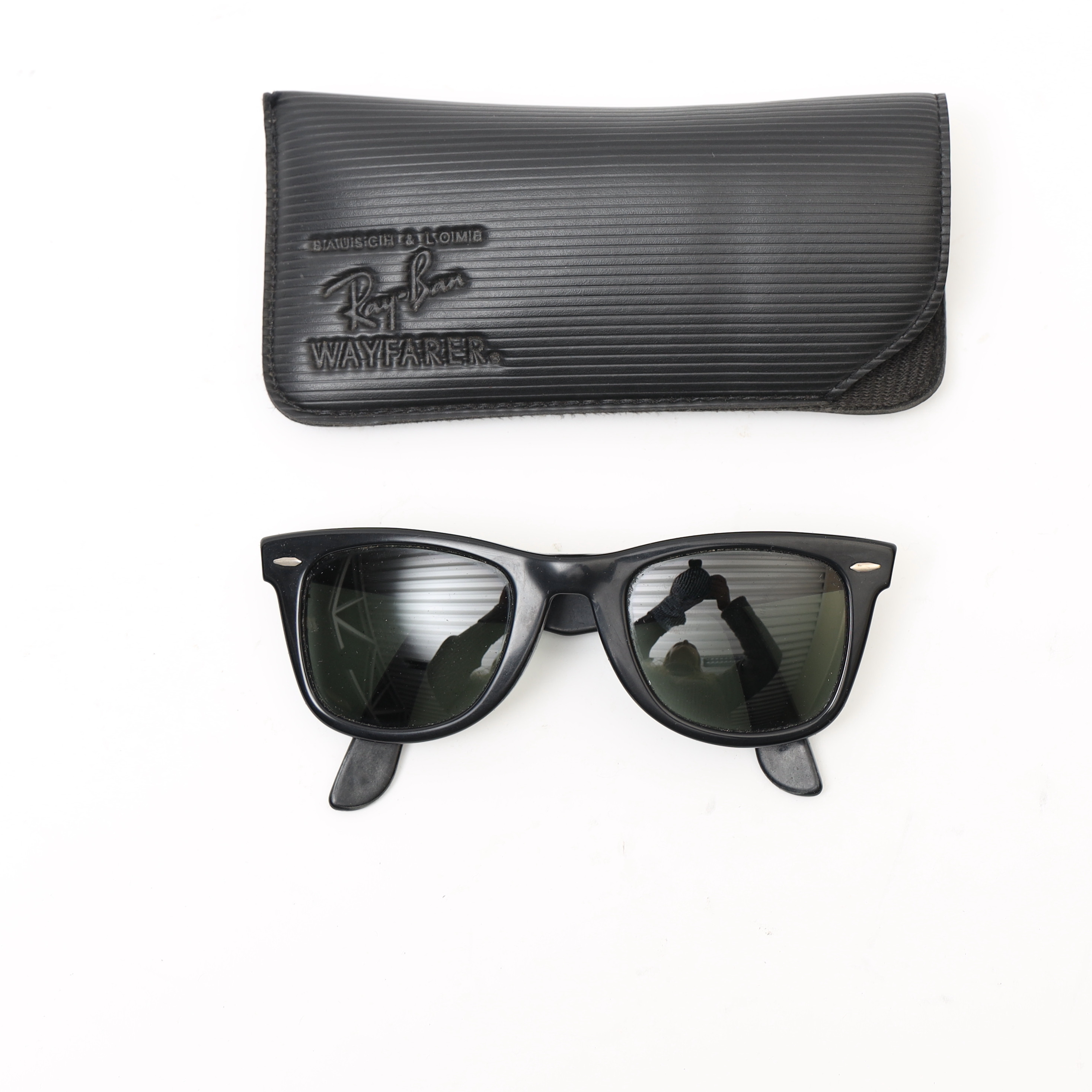 SOLGLASÖGON, Ray-Ban "Wayfarer".