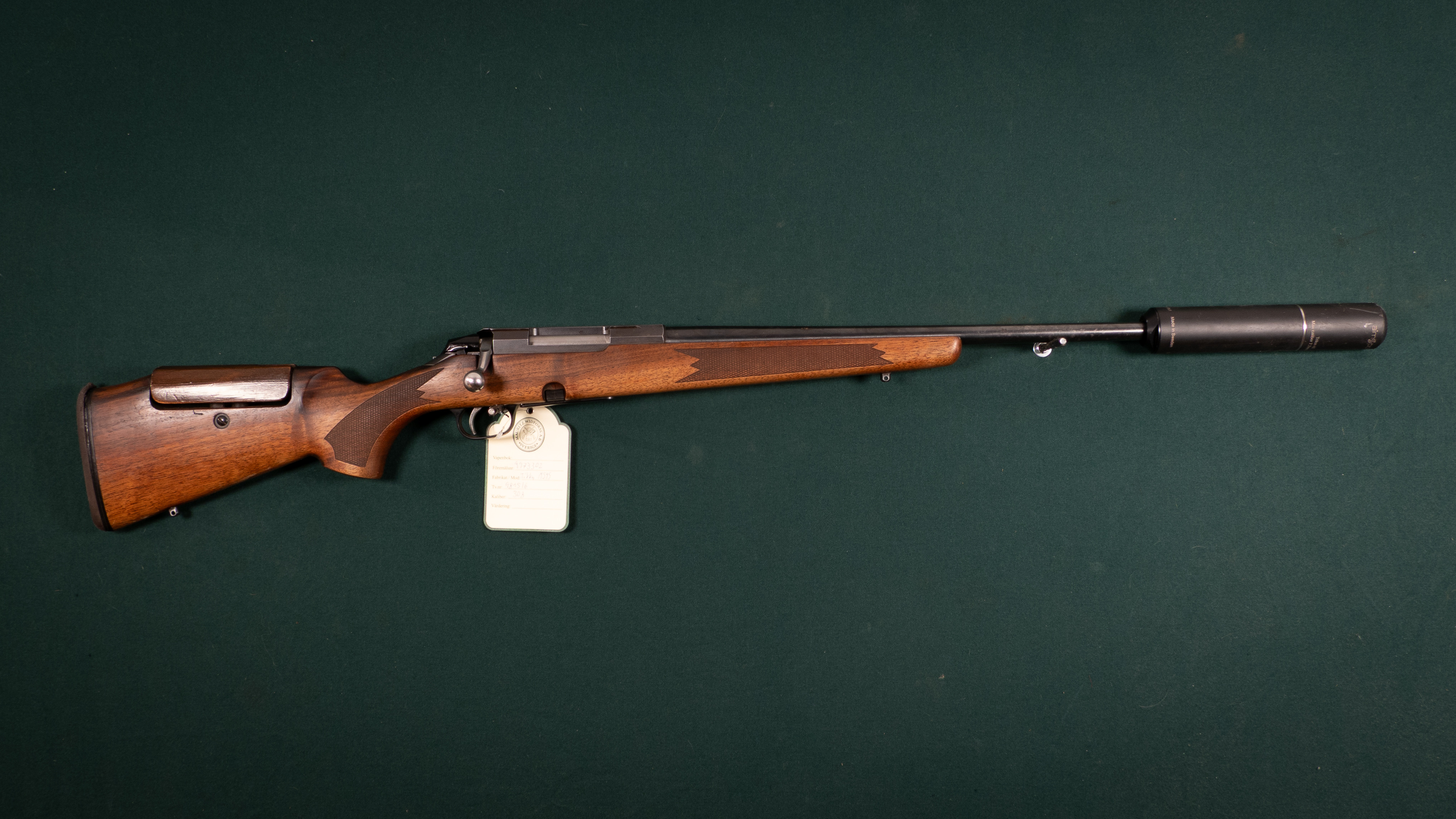 Tikka M595 kal. 308 Tillv.nr. 989516.