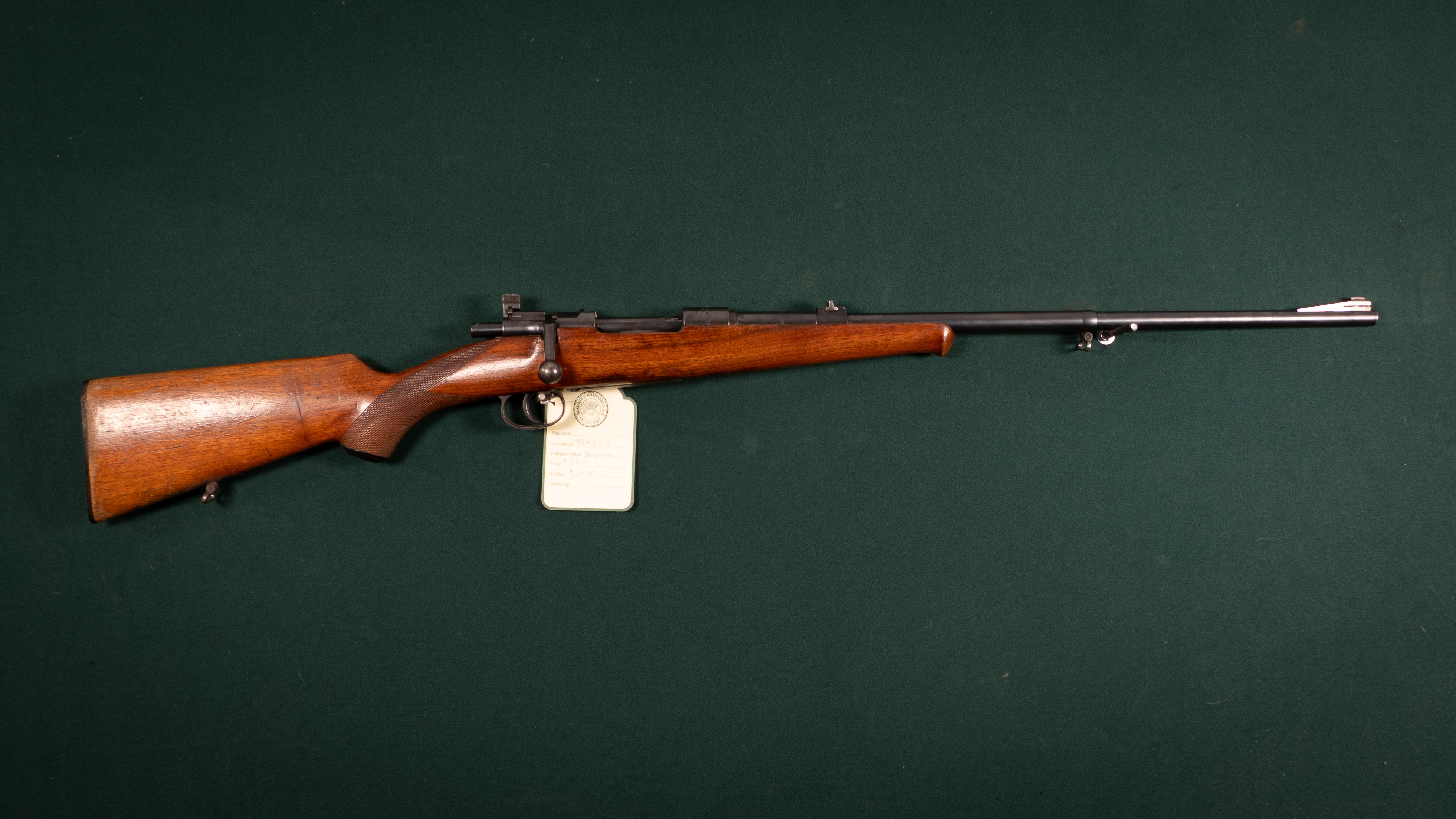 Husqvarna 9,3x57 Tillv.nr. 45810.