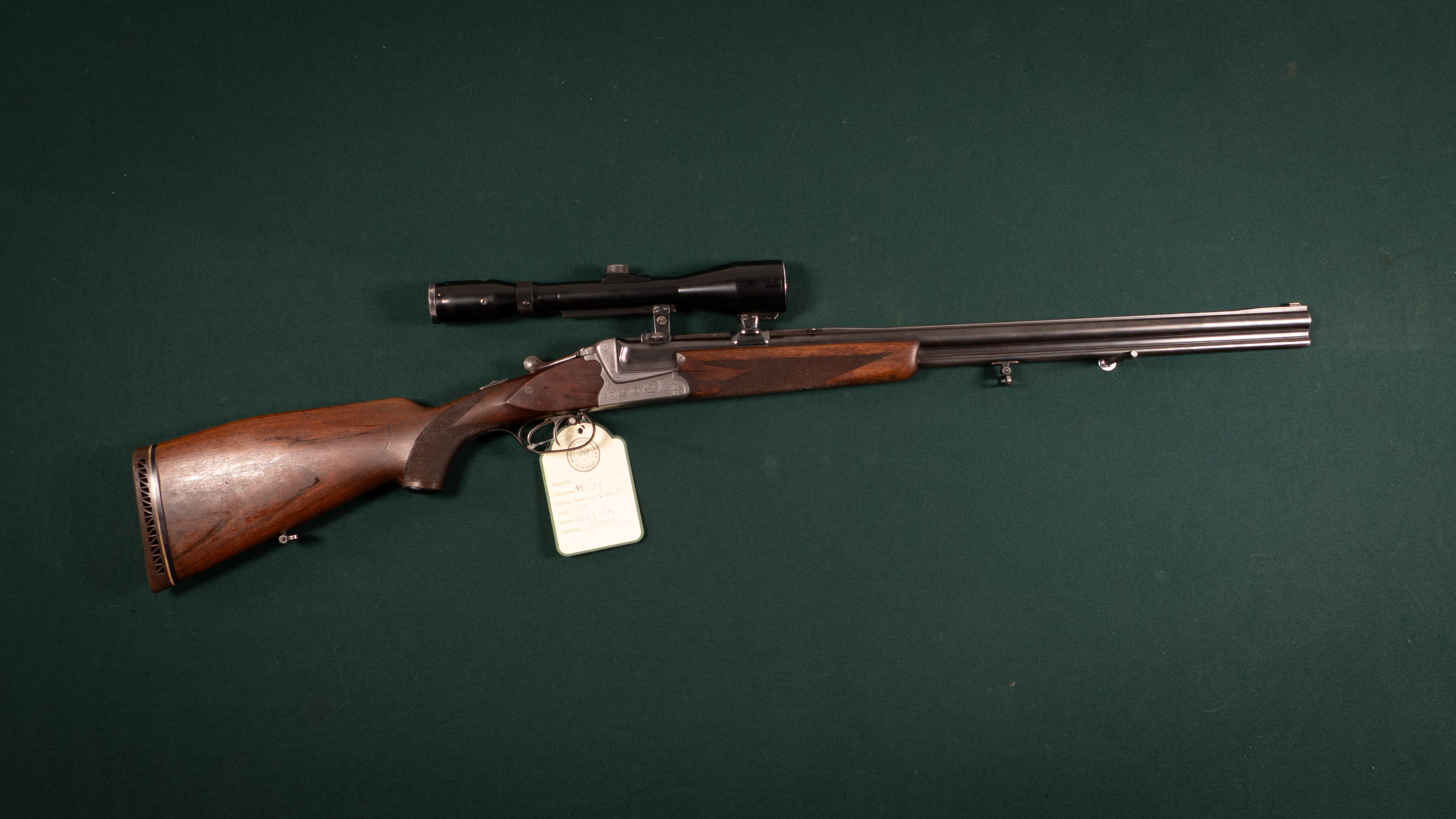 Sauer & Sohn 54 16/6,5x57R Tillv.nr. 11719.