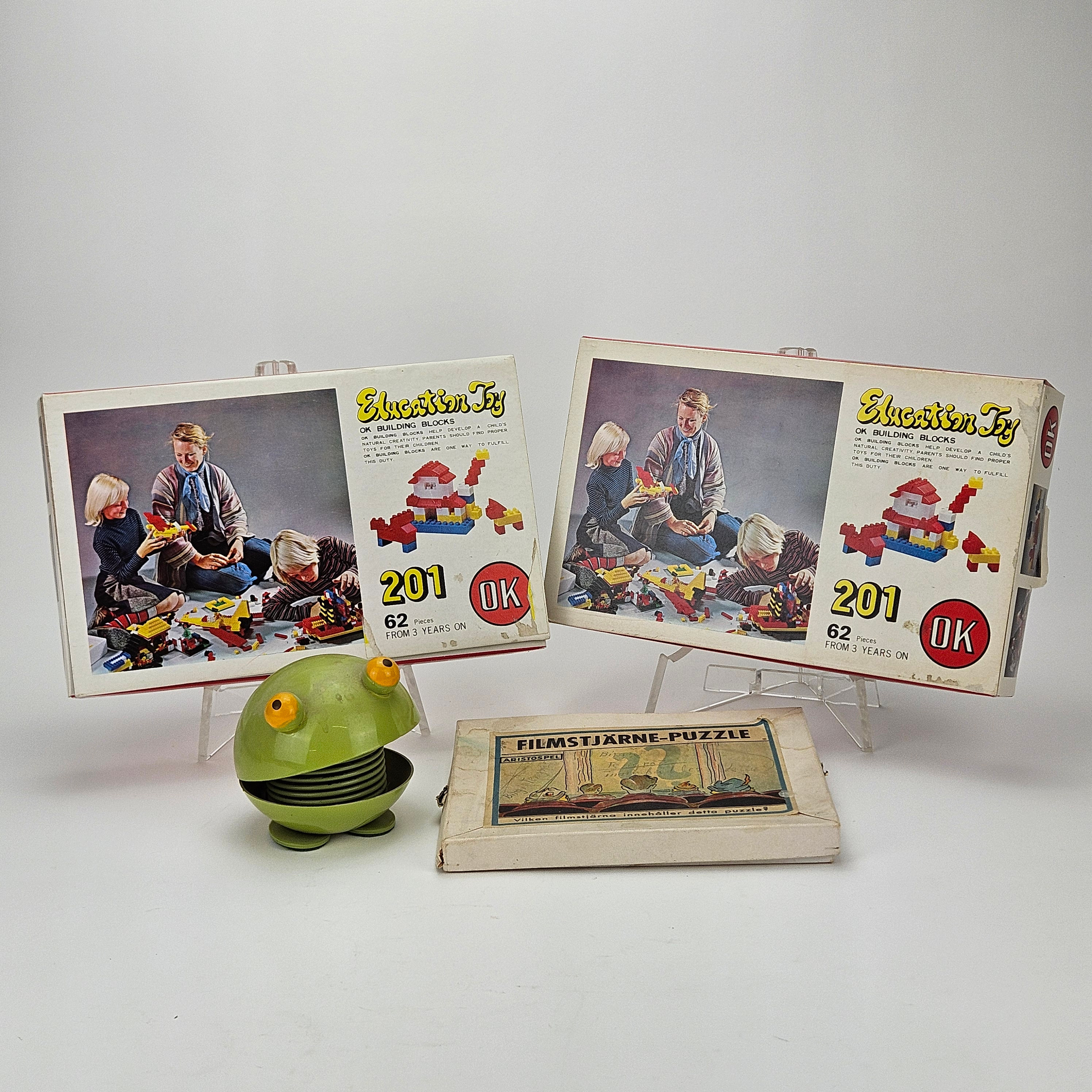 LEKSAKER, 4 delar, 1900-tal.