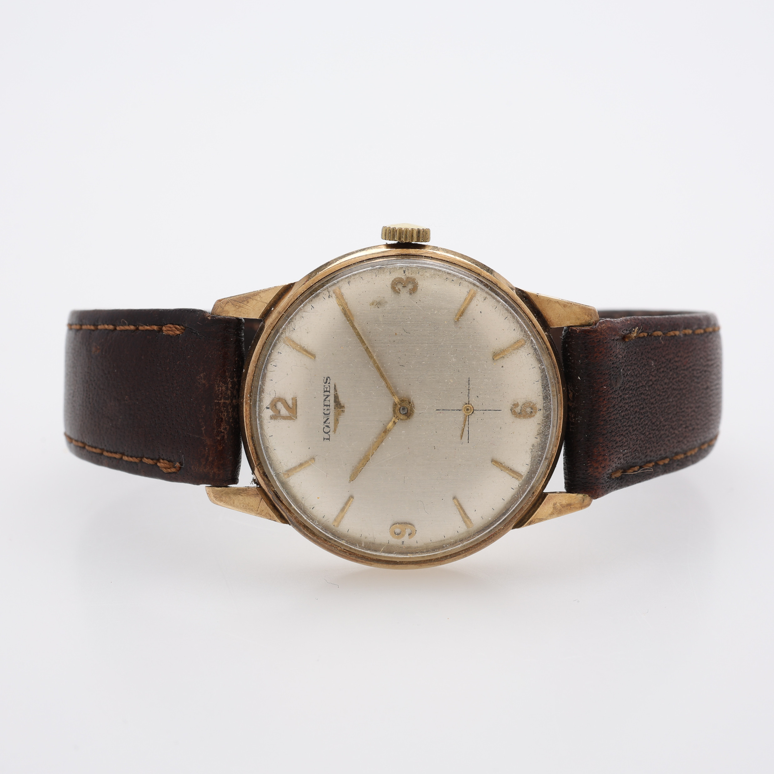 ARMBANDSUR, 9K GULD, LONGINES, MANUELLT UPPDRAG, 1960-TAL.
