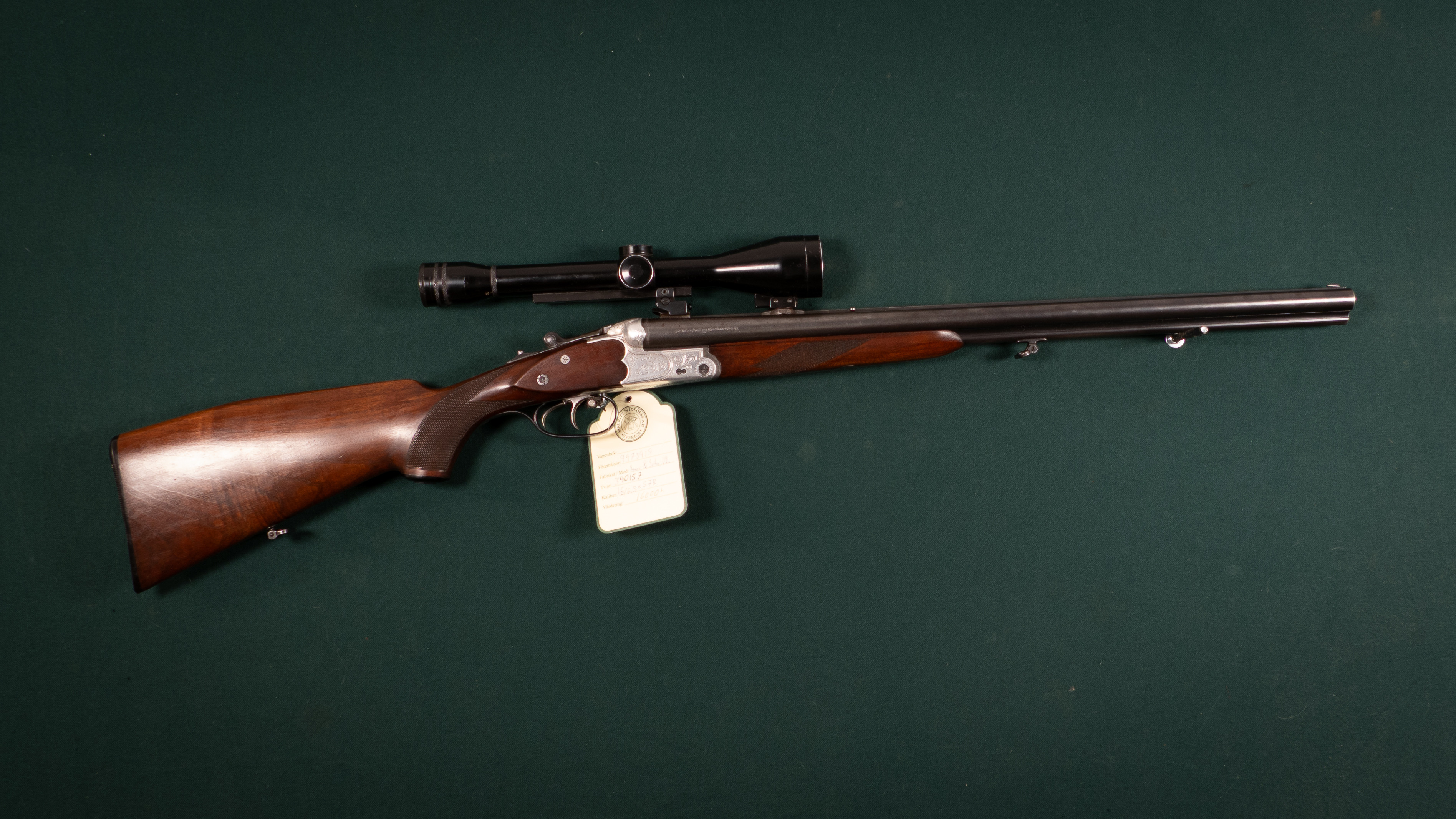 Sauer & Sohn light kal. 16/6,5x57R Tillv.nr. 340157.