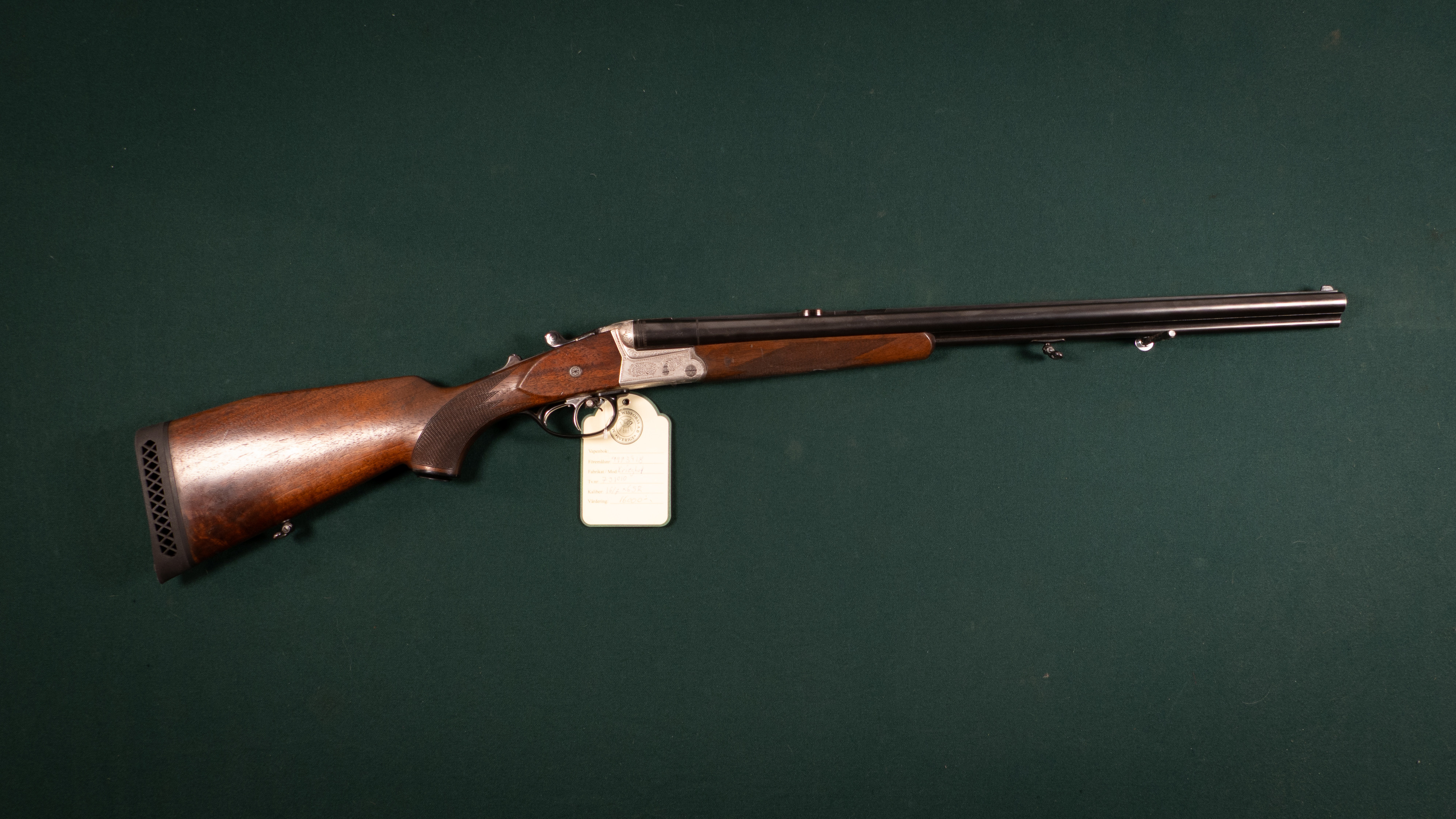 Krieghoff 16/7x65R Tillv.nr. 731010.