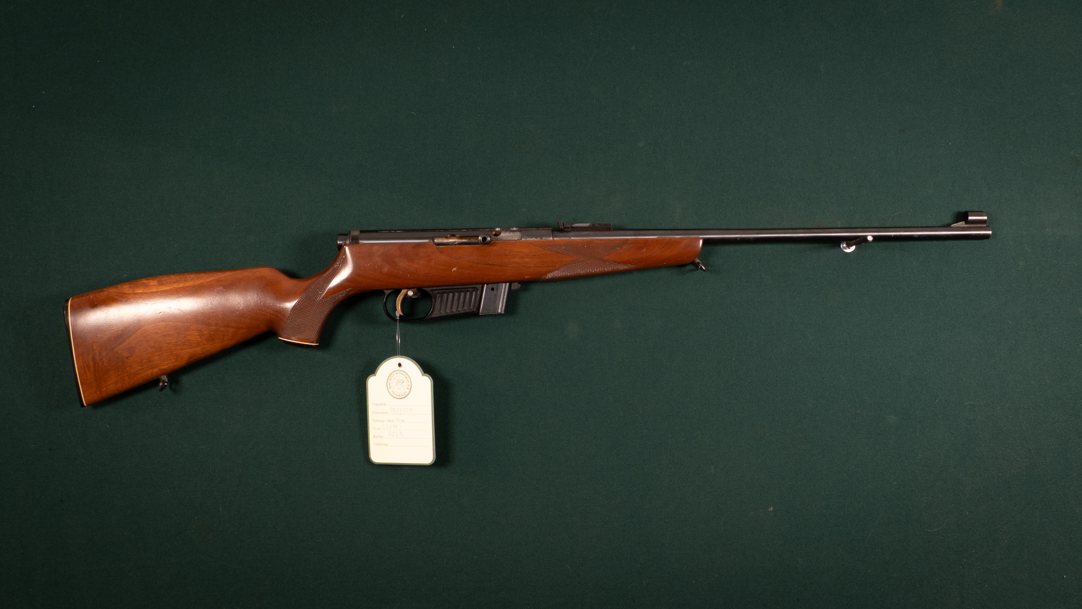 Voere kal. 22LR Tillv.nr. 229443.