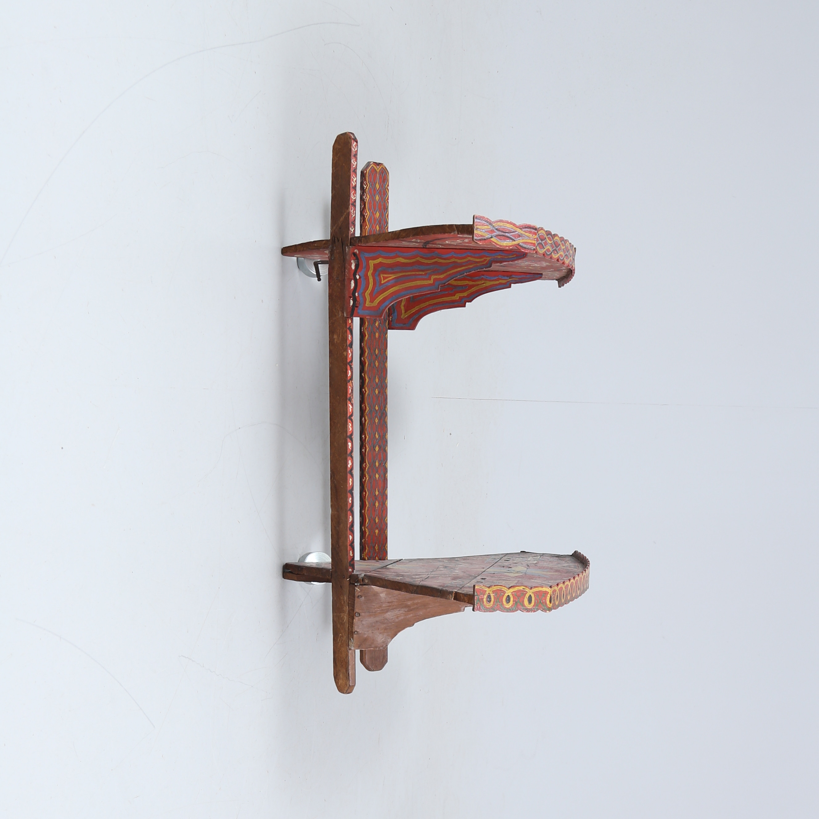 HYLLA, allmoge, hörnmodell, daterad 1878.