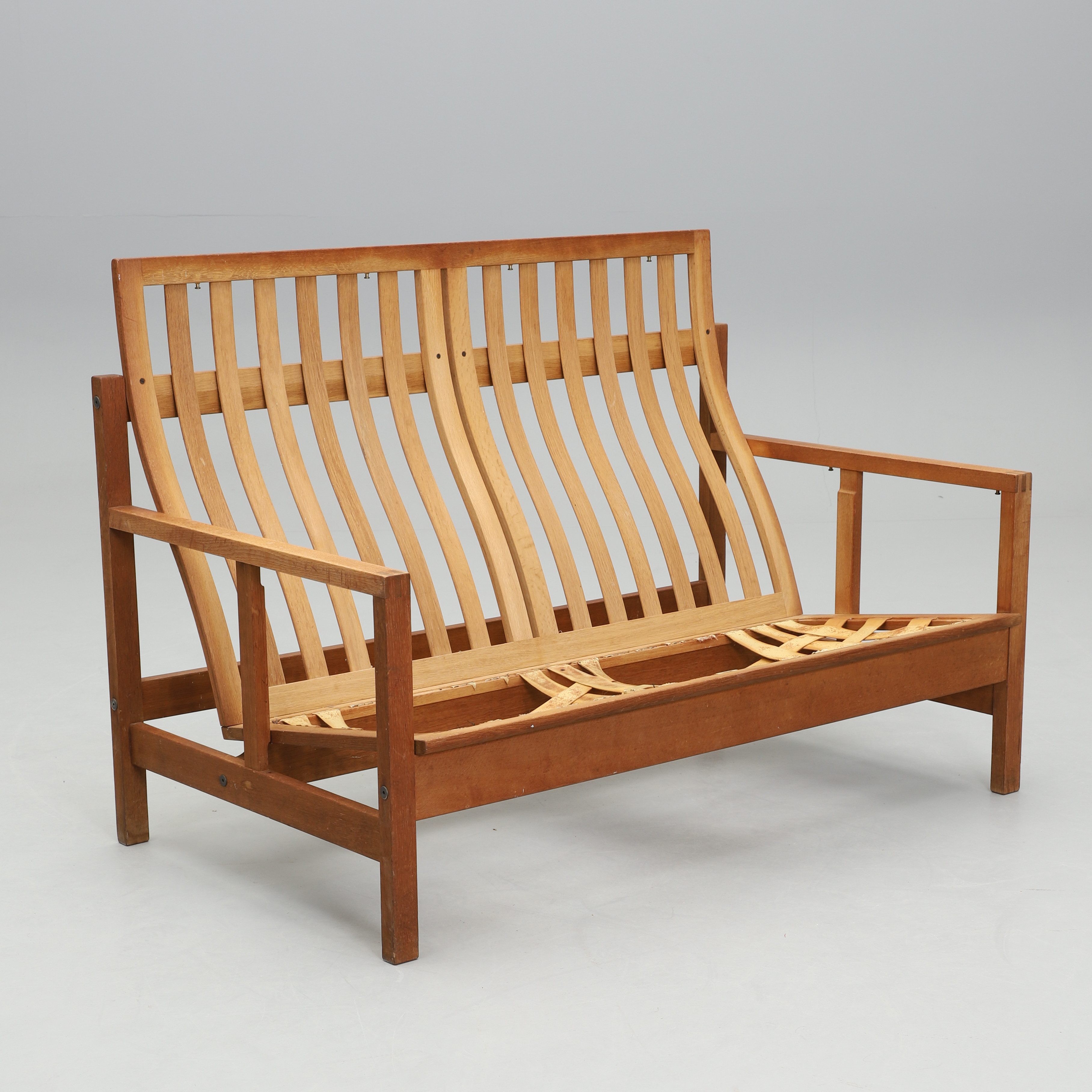 BØRGE MOGENSEN. Soffa, modell 2252, Fredericia stolefabrik, Danmark, etikettmärkt.