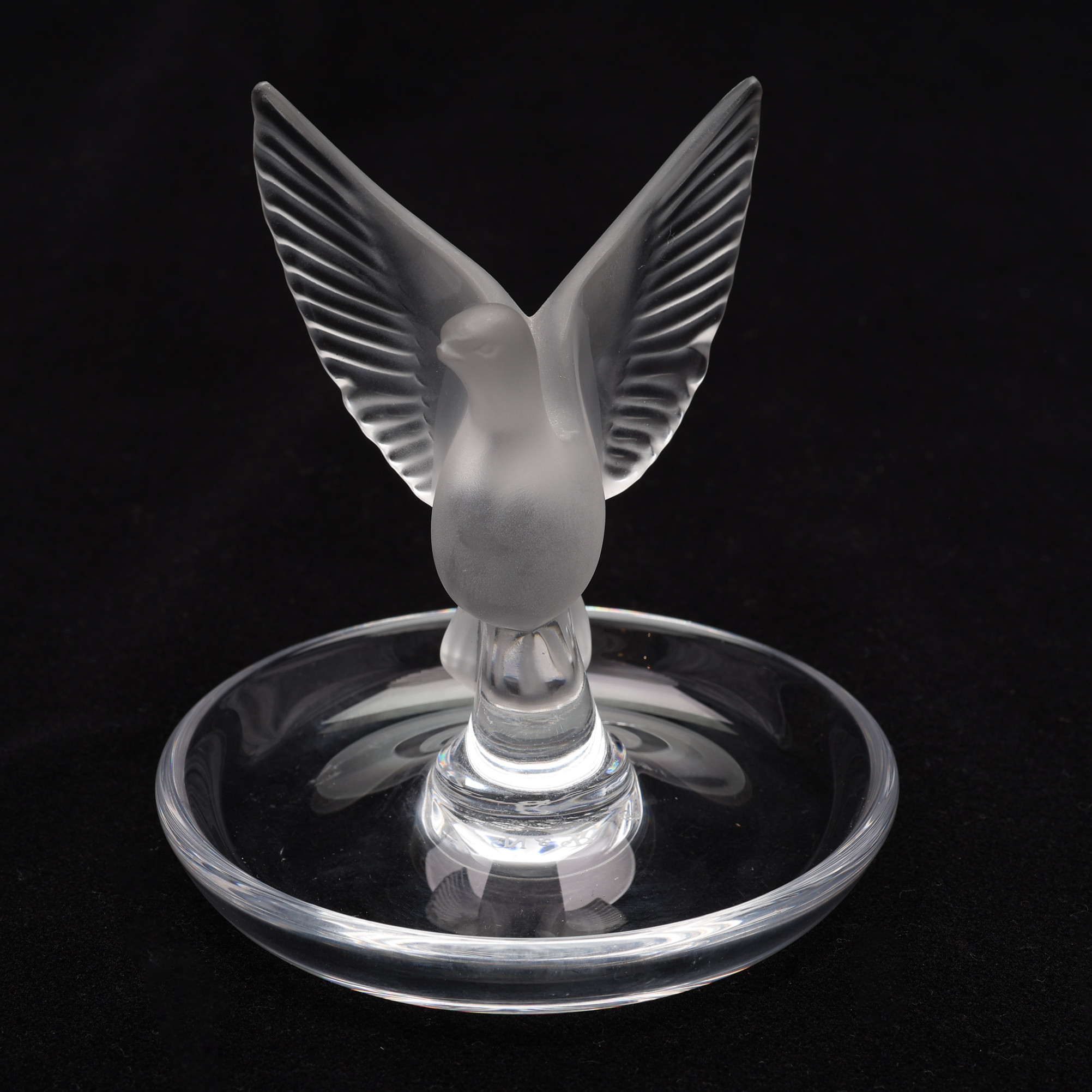RINGFAT, GLAS, LALIQUE.