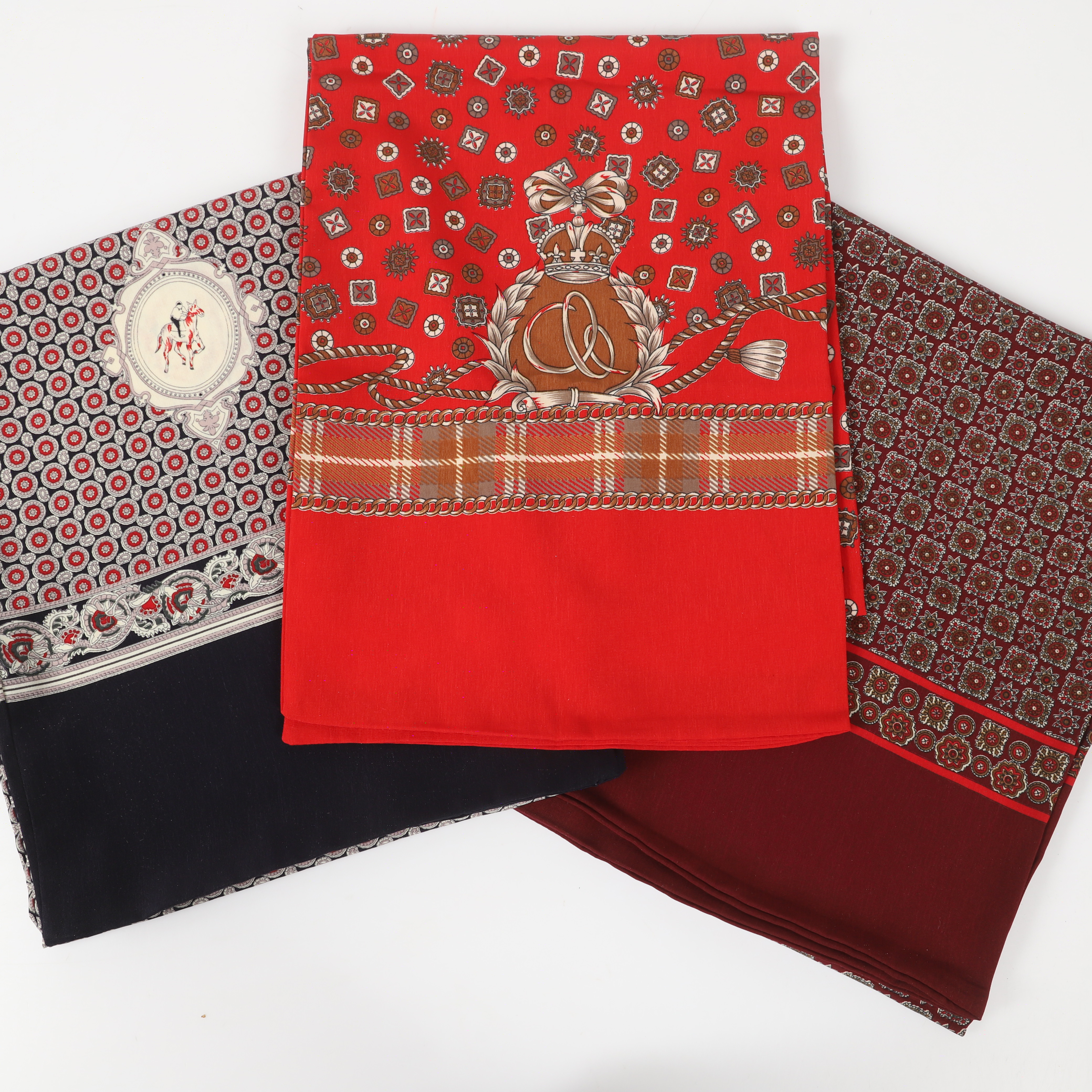 SCARVES, 3 stycken, Sunkyung Sa, Sydkorea.