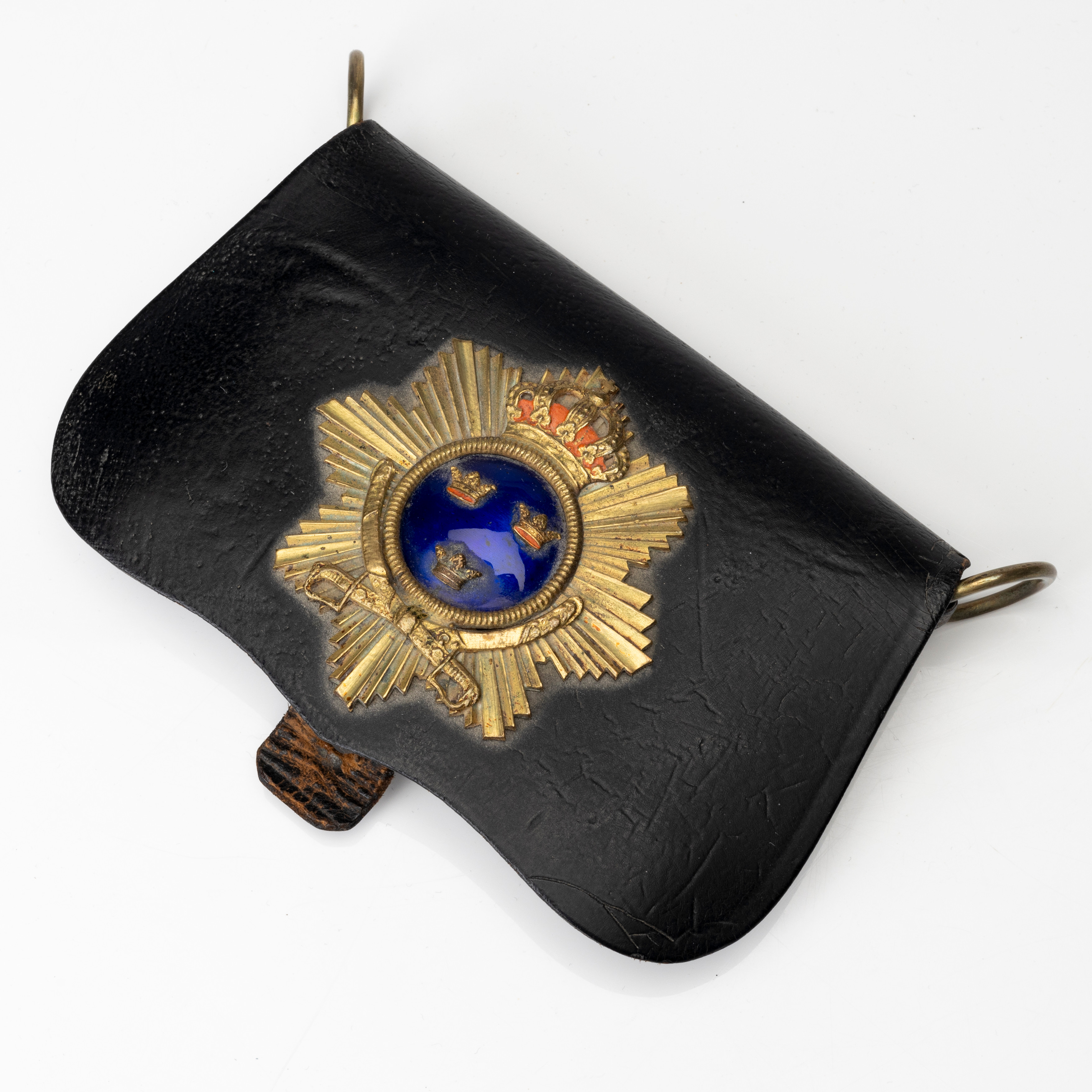 KARTUSCHLÅDA, sannolikt m/1895, för officer vid Skånska Husarregementet.