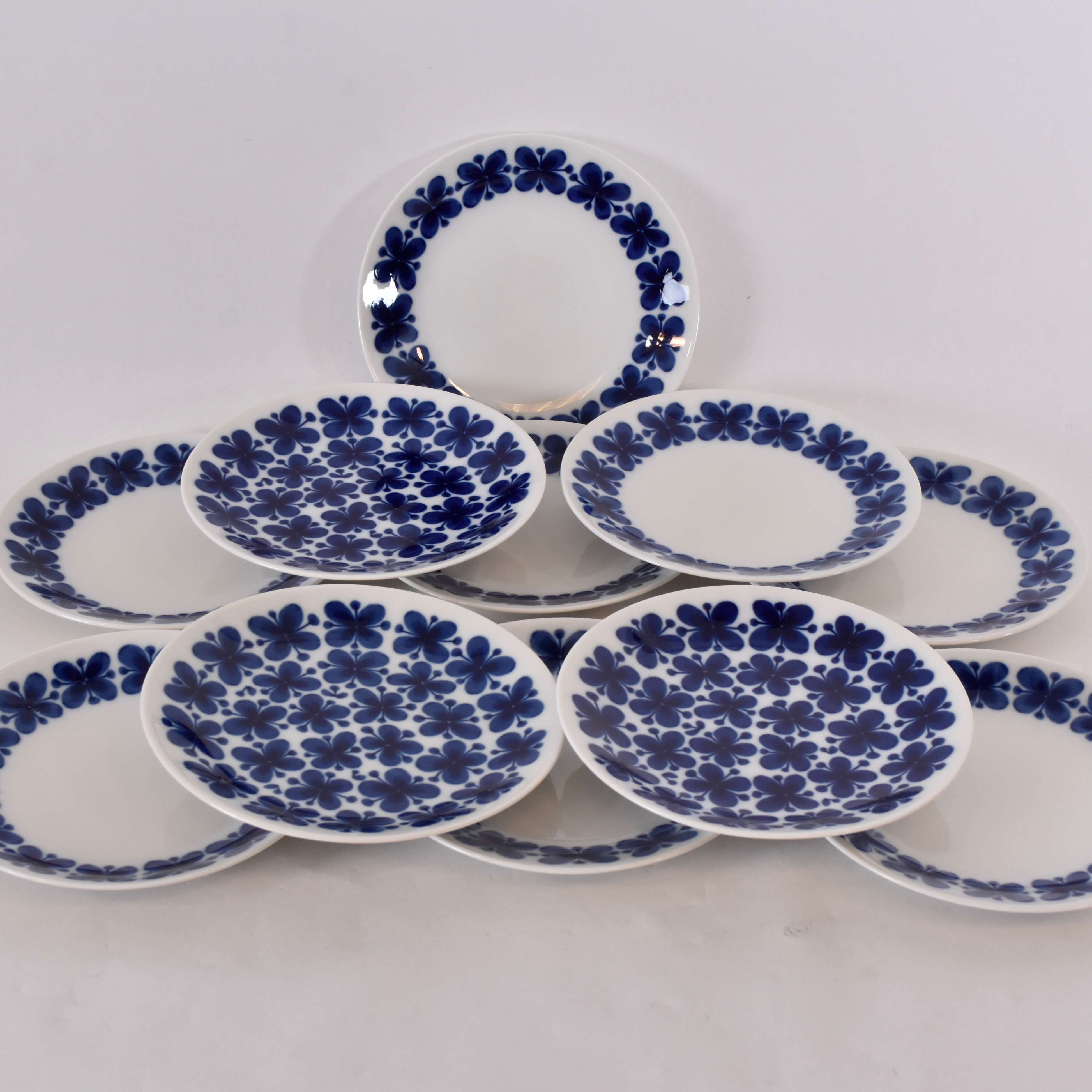 MARIANNE WESTMAN. Assietter, 11 st, porslin, Mon Amie, Rörstrand.