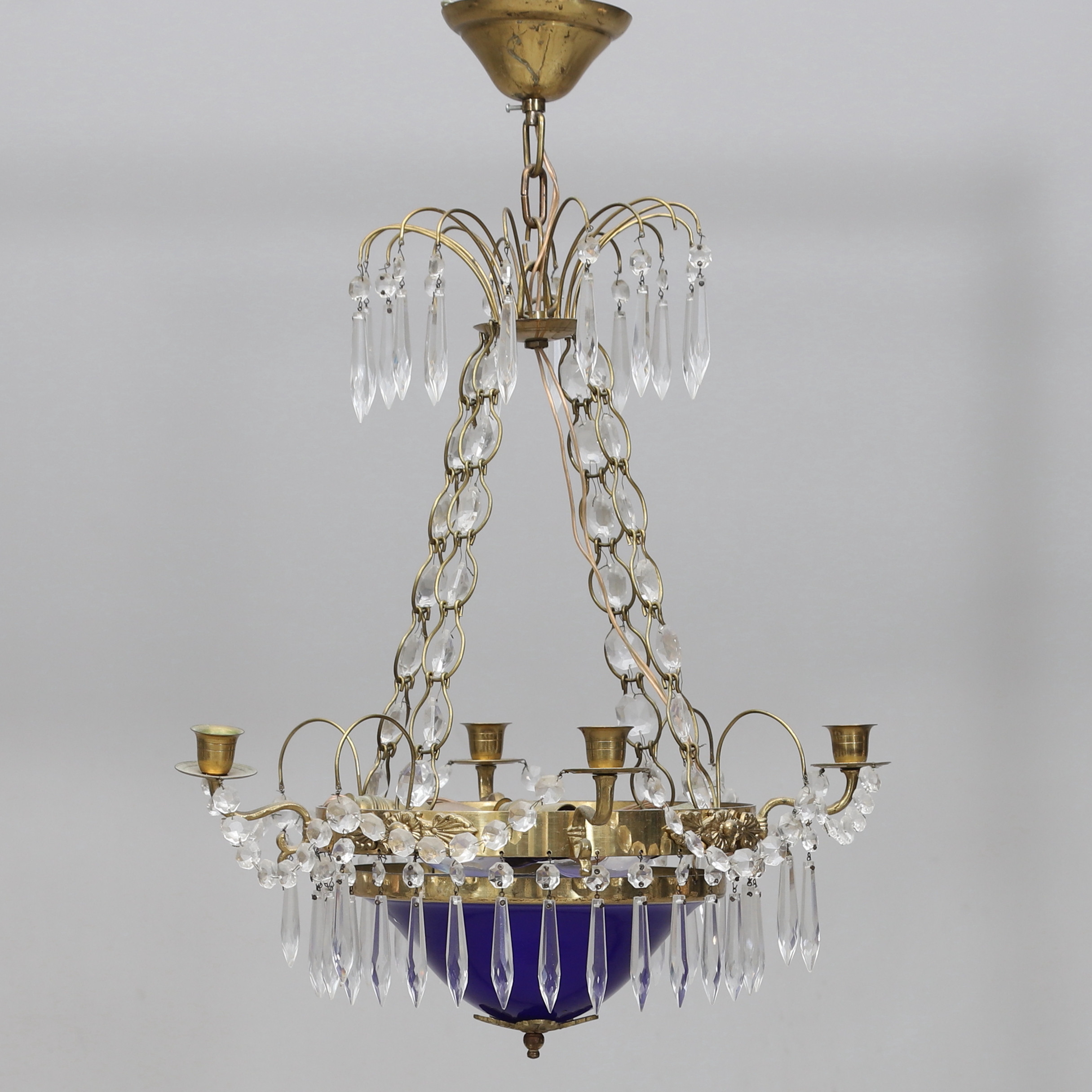 LJUSKRONA, empirestil, 1900-tal.