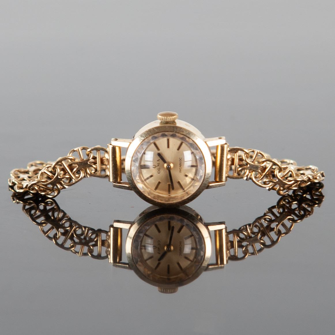 DAMARMBANDSUR 18 SAMT 14 K GULD, 16,5 g.