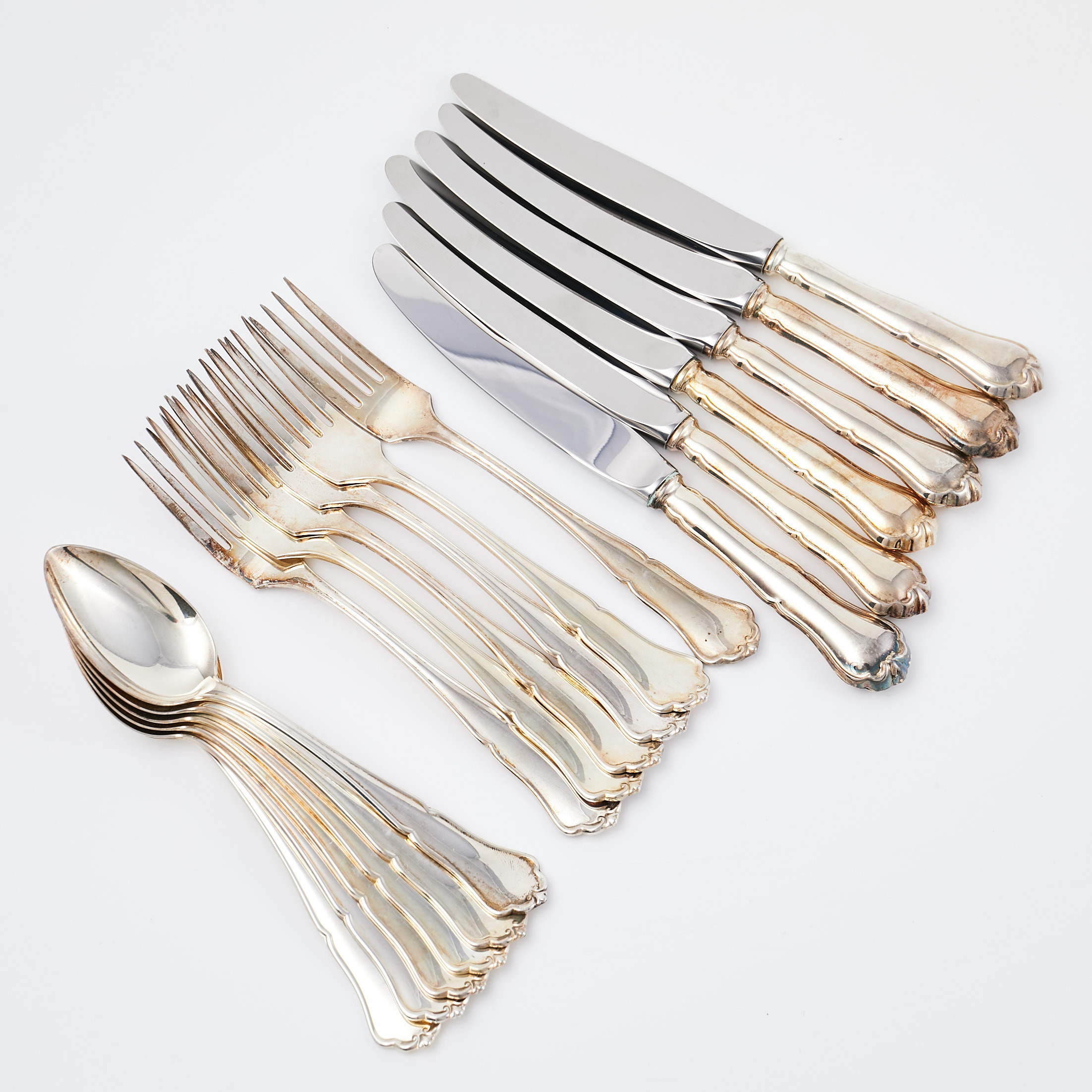 BESTICKDELAR, 18 dlr., 830/1000 silver, Kultakeskus Oy, Finland, 1997.