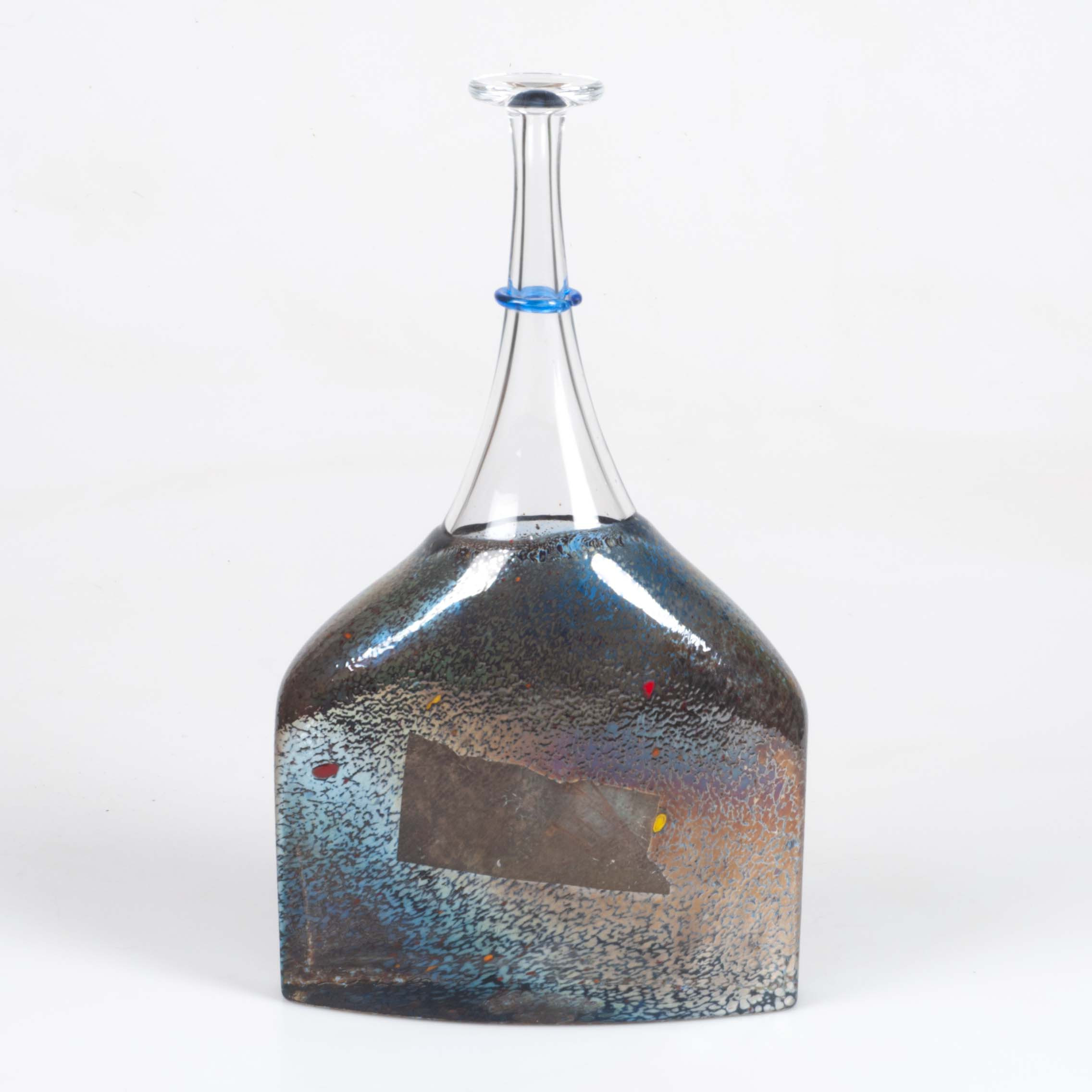 BERTIL VALLIEN. Flaska / vas, "Satelite", Kosta Boda.