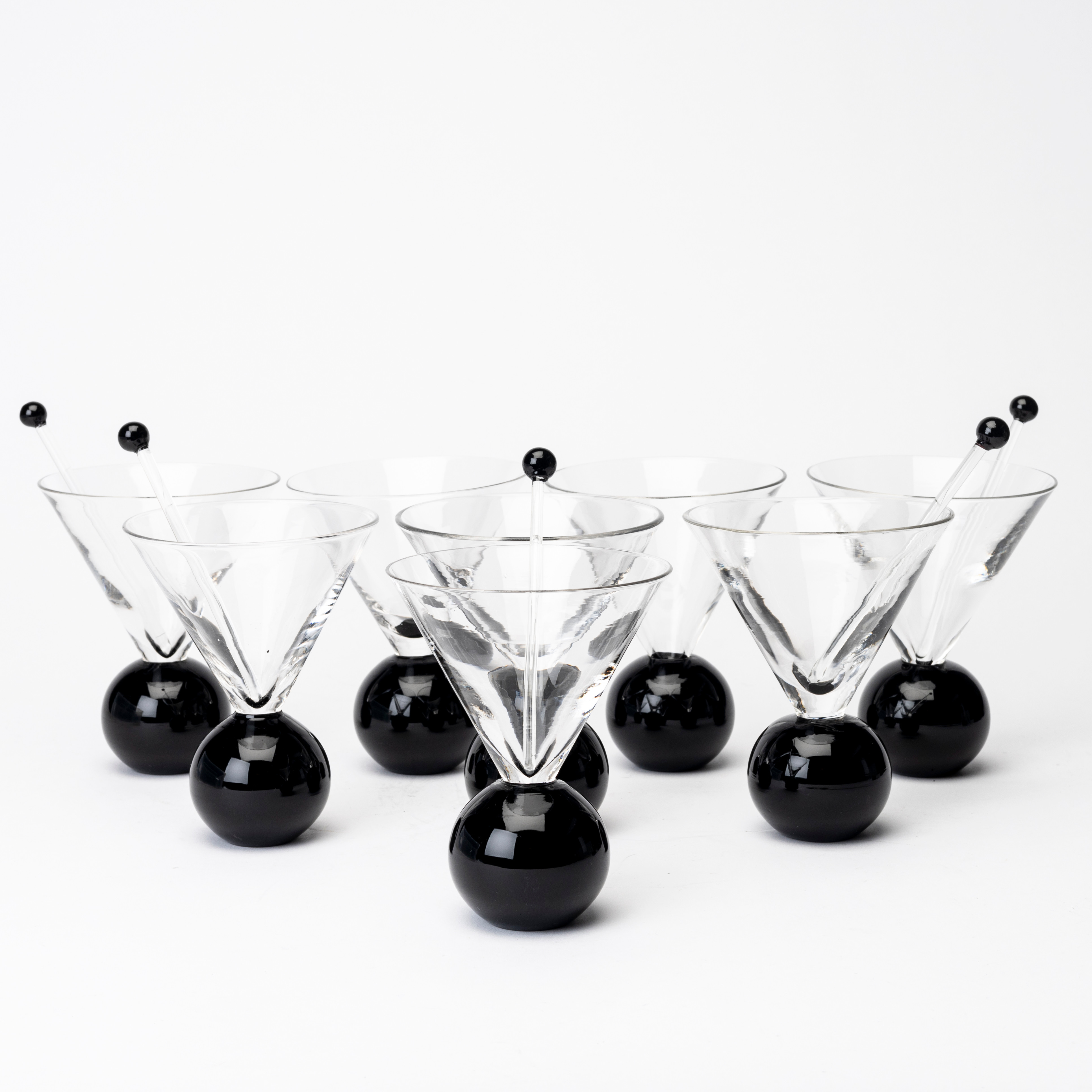 MARTINIGLAS, 8 st, glas, "Spice", Byon.