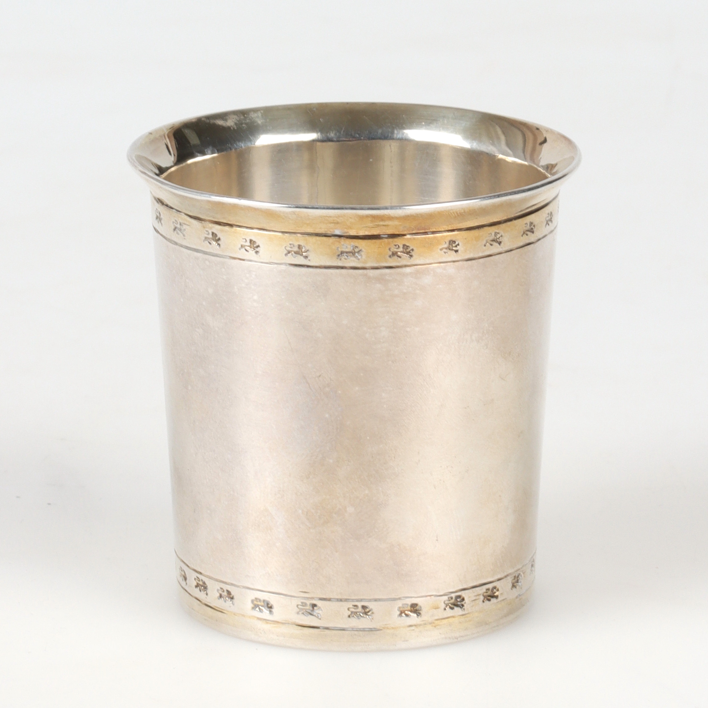 GÖSTA HÄGGLUND. Pokal, sterlingsilver, 1974.