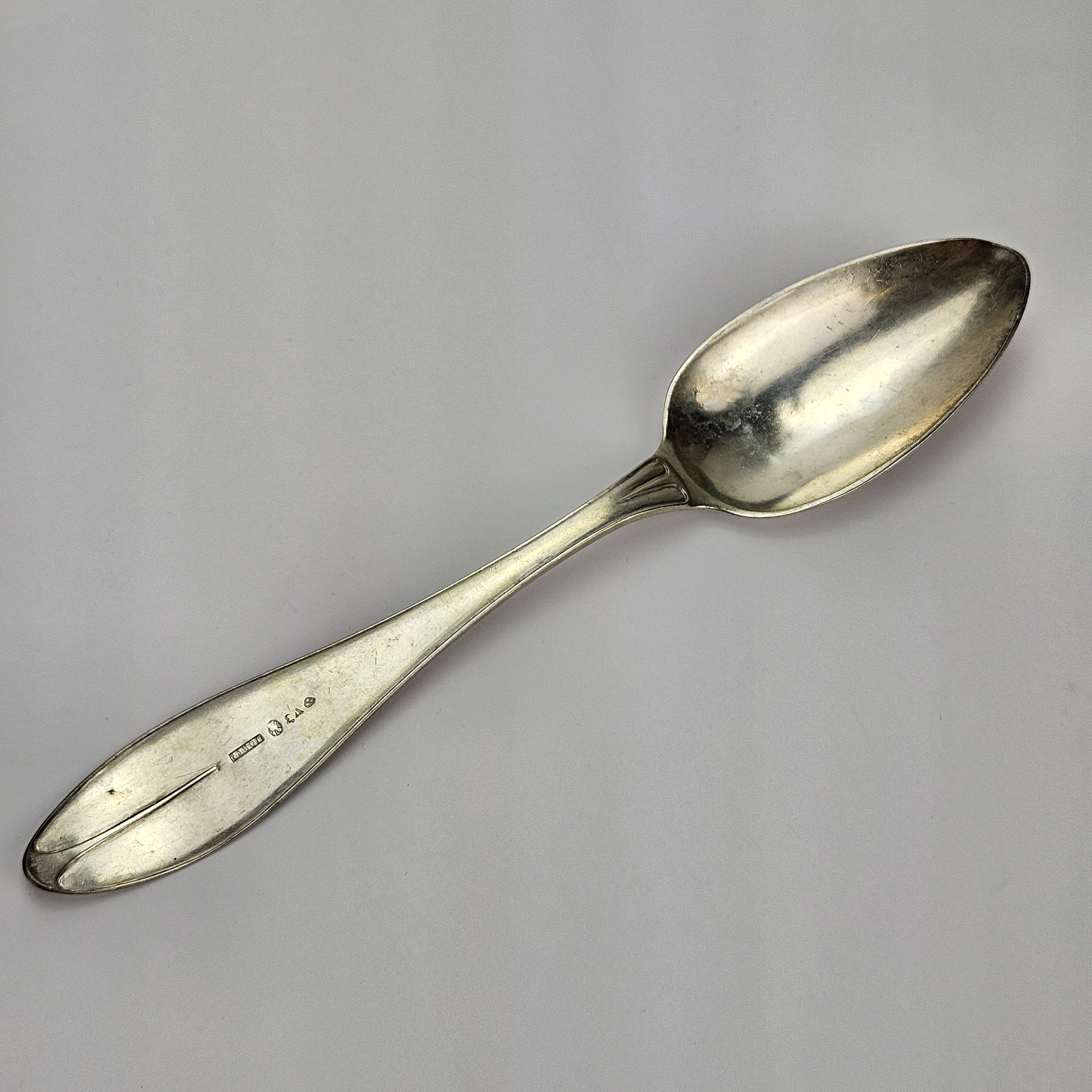 SKED, silver, Theodor Jortz(verksam 1823-1828), Skänninge 1827, vikt ca. 53 gram.