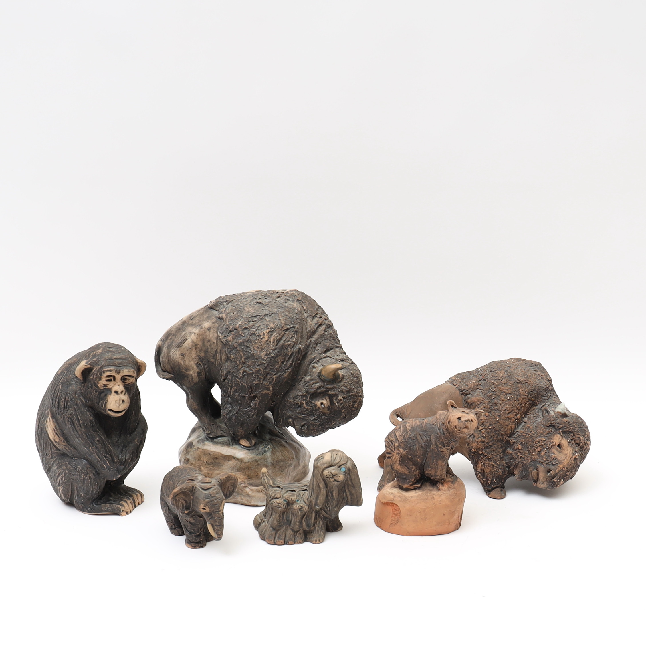 SKULPTURER, 6st Tilgmans.