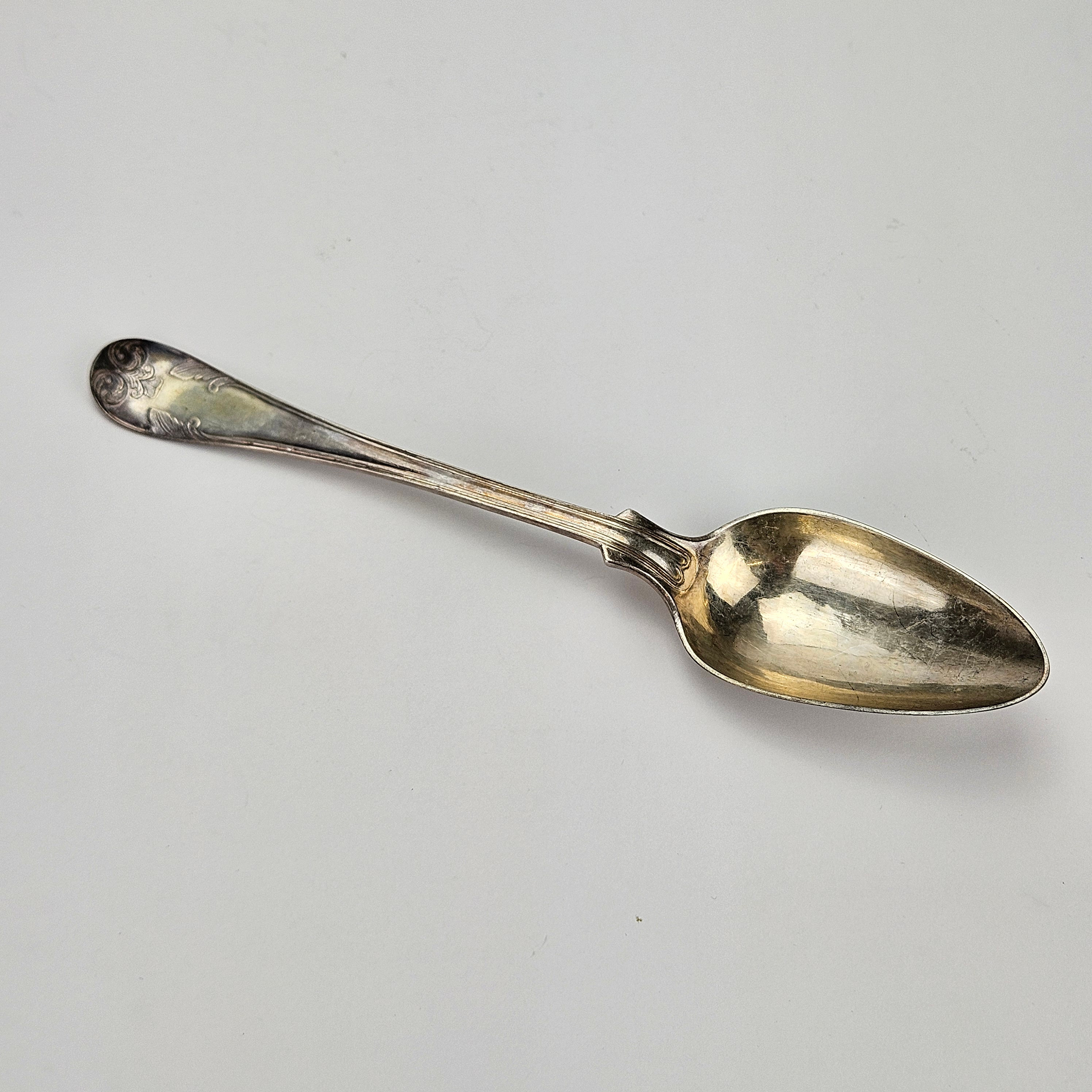 SKED, silver, "Gammal fransk", Frans Holm, Vadstena 1860, vikt ca. 63 gram.
