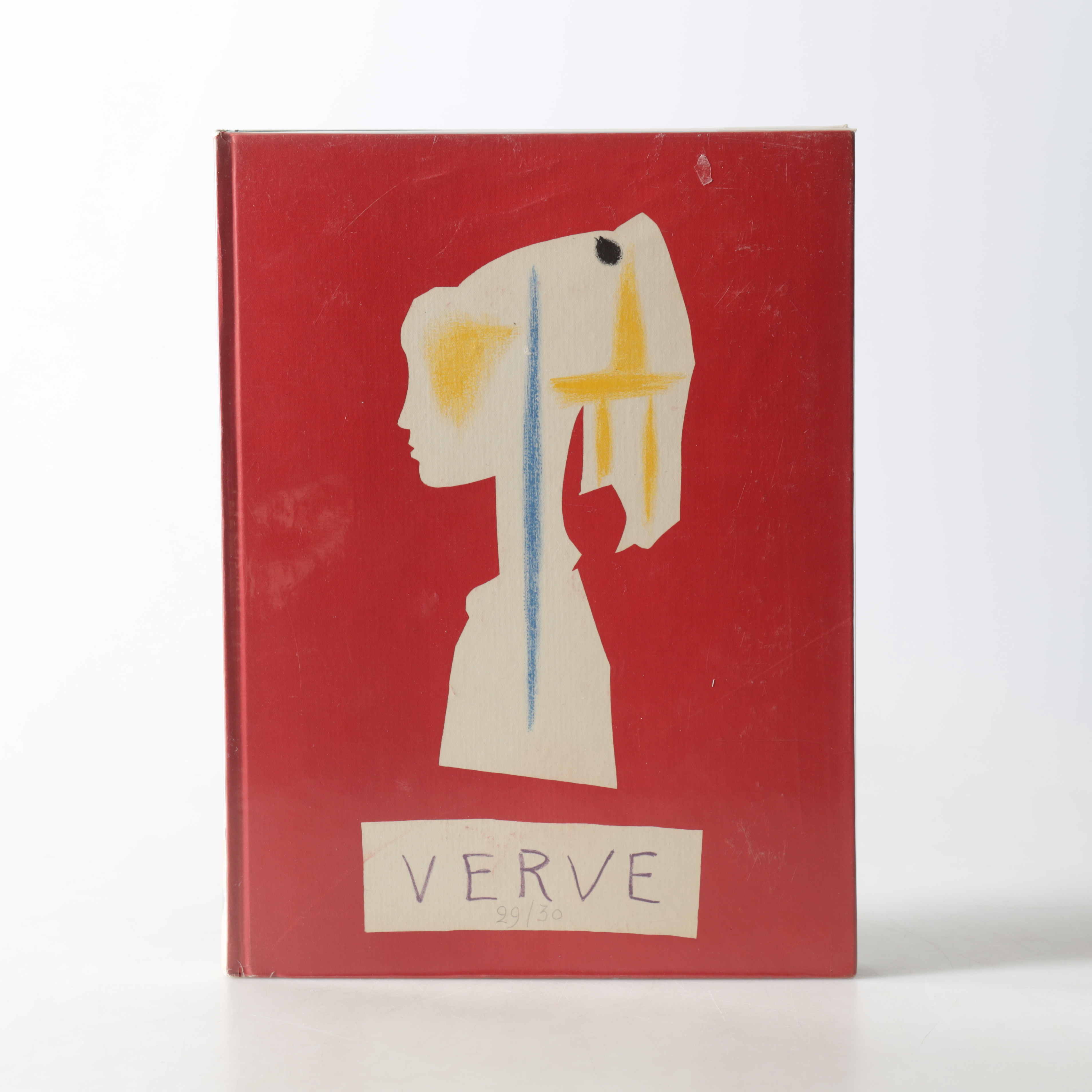 PABLO PICASSO. EFTER. Verve. "Revue artistique et litteraire. Vol. VIII, nos 29 et 30. Suite de 180 dessins de Picasso", Paris, 1954.