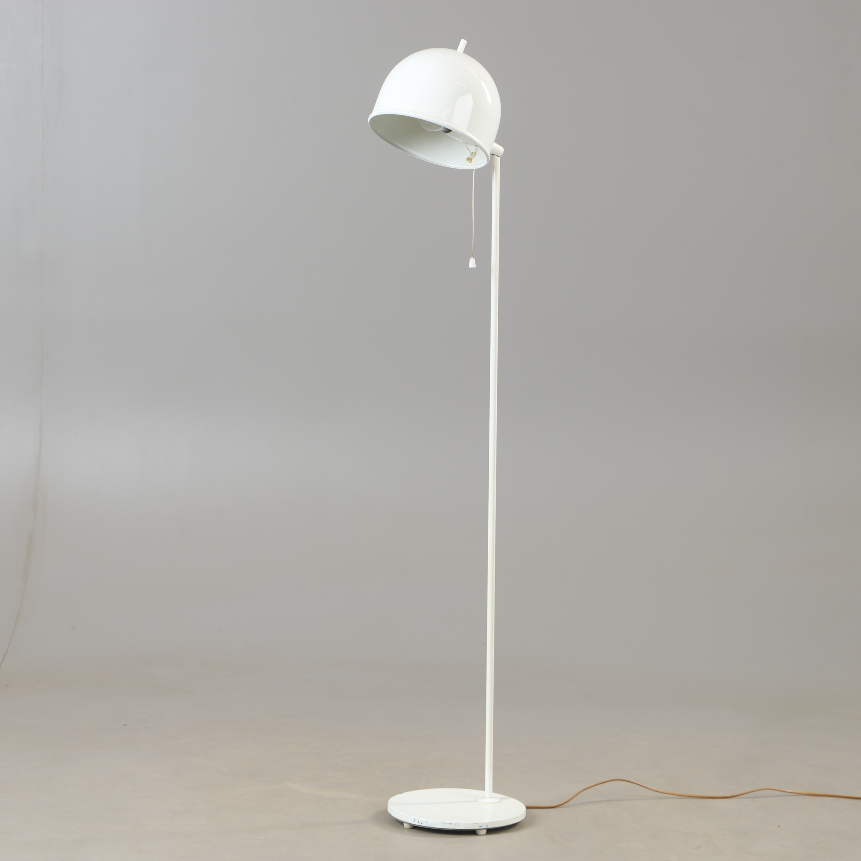 EJE AHLGREN. Golvlampa, "G-075", mässing, Bergboms, 1960/70-tal.