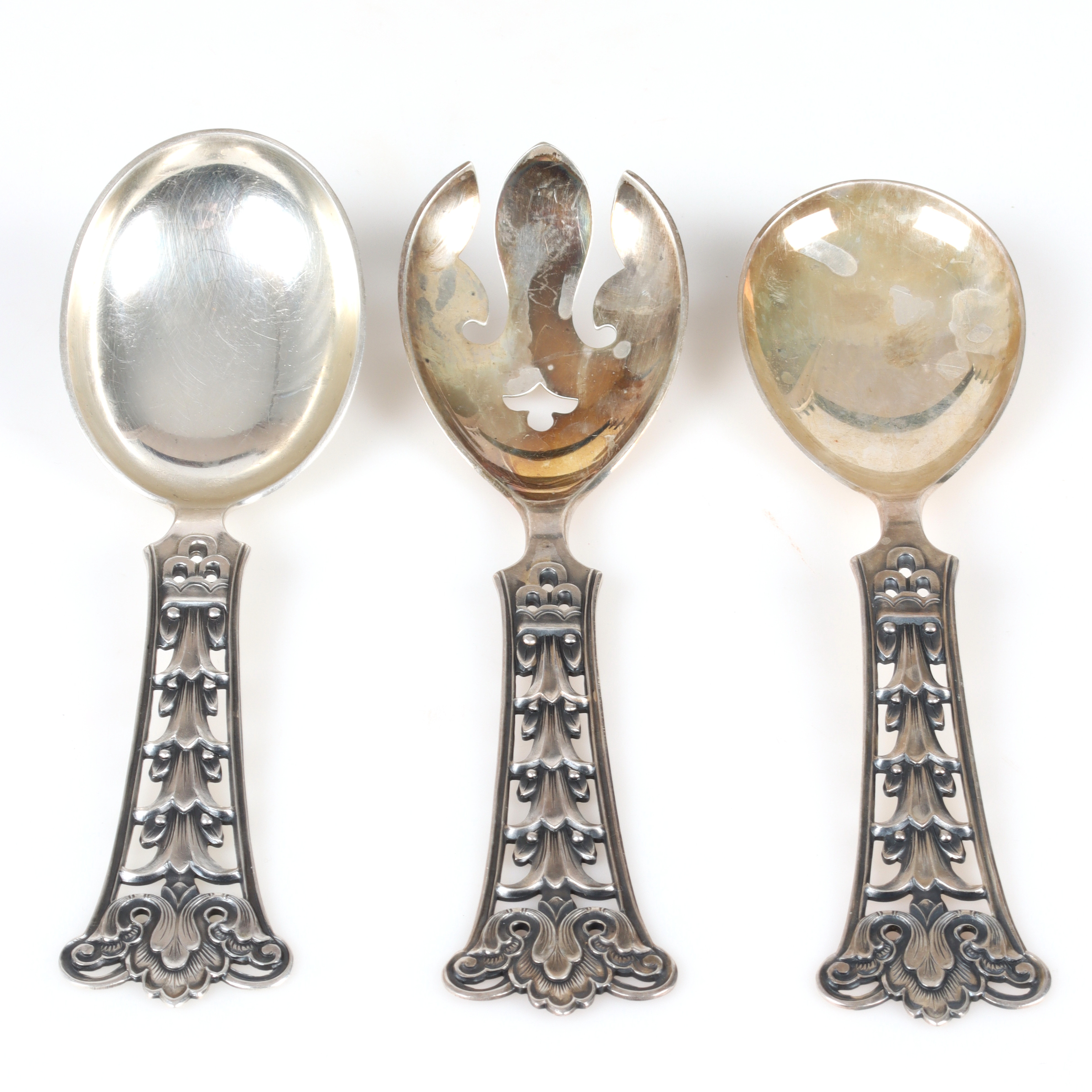 SERVERINGSSKEDAR, 3 st, silver, Magnus Aase, Norge.