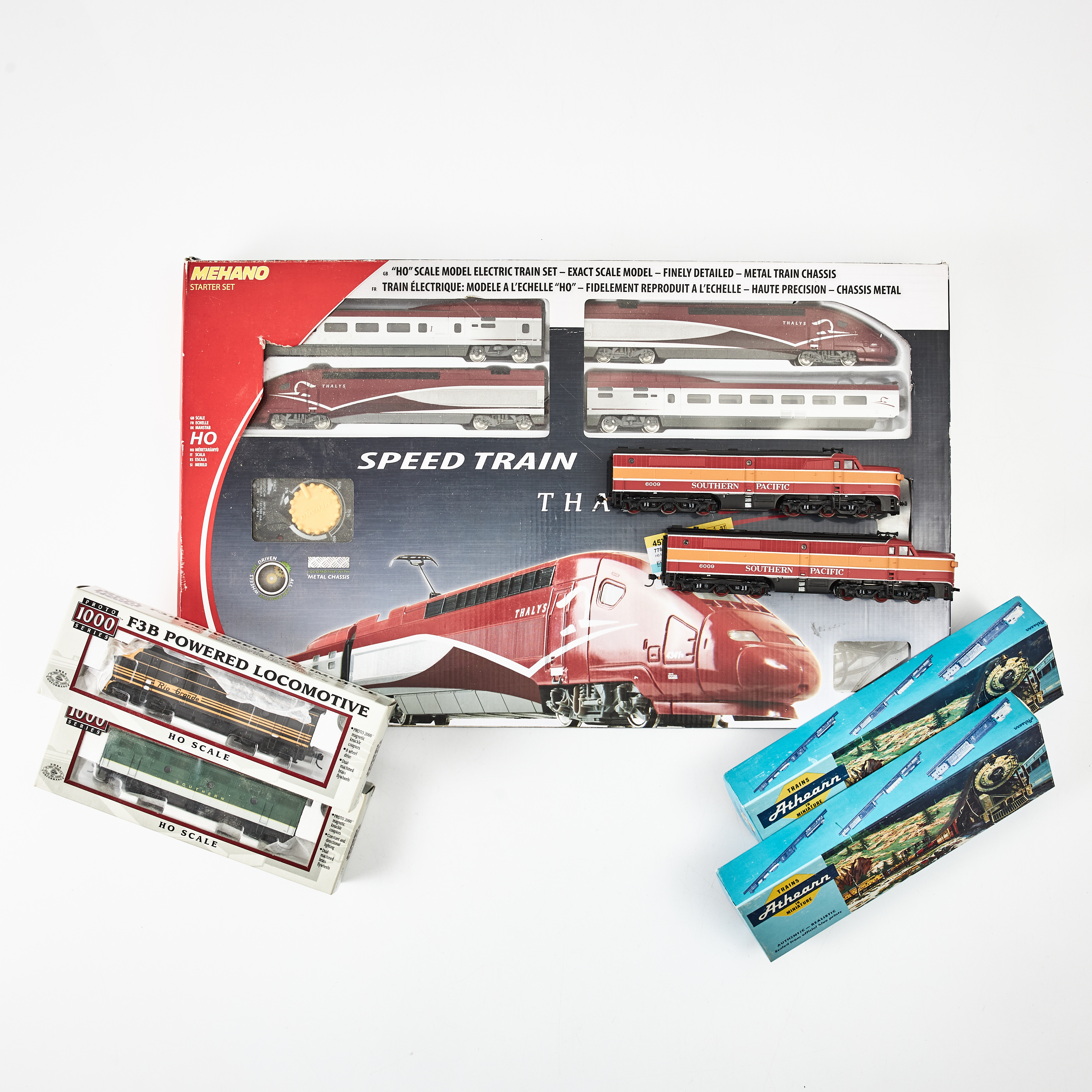 ATHEANN, MEHANO, PROTO 1000, lok, vagnset, H0.