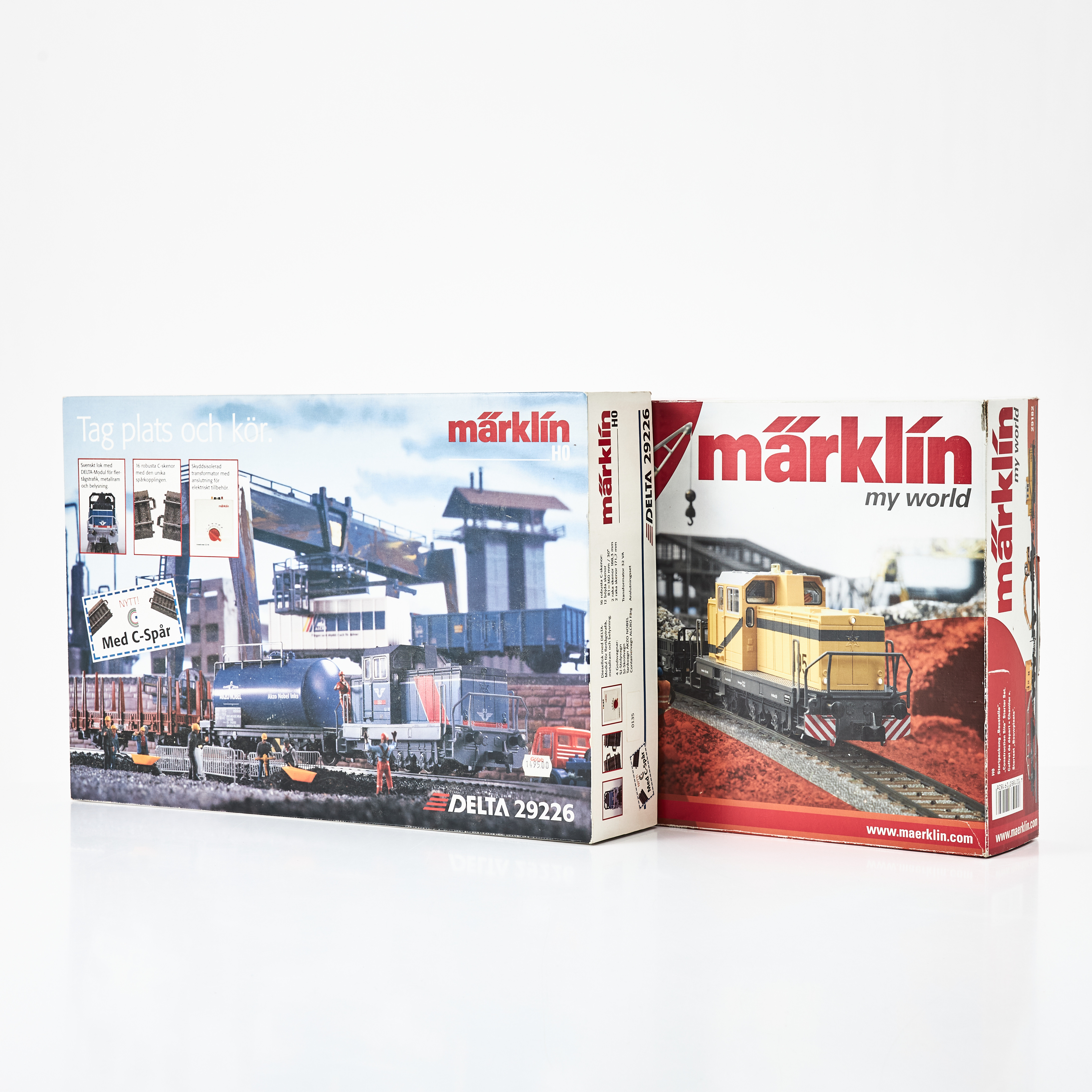 MÄRKLIN, startsatser, 2 st., 29182, 29226, H0.
