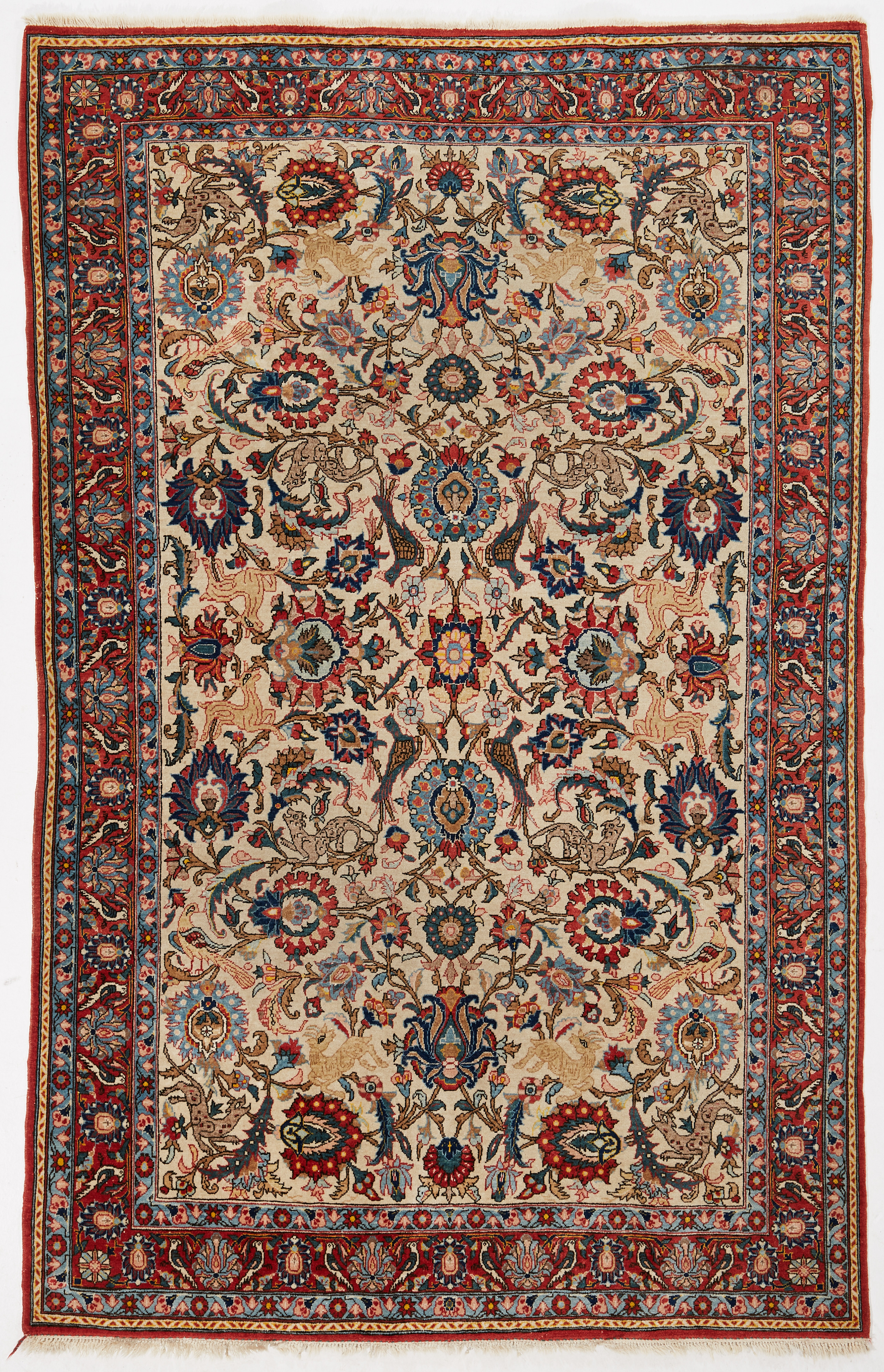 ORIENTMATTA, semiantik, figural, ca 210x135 cm.