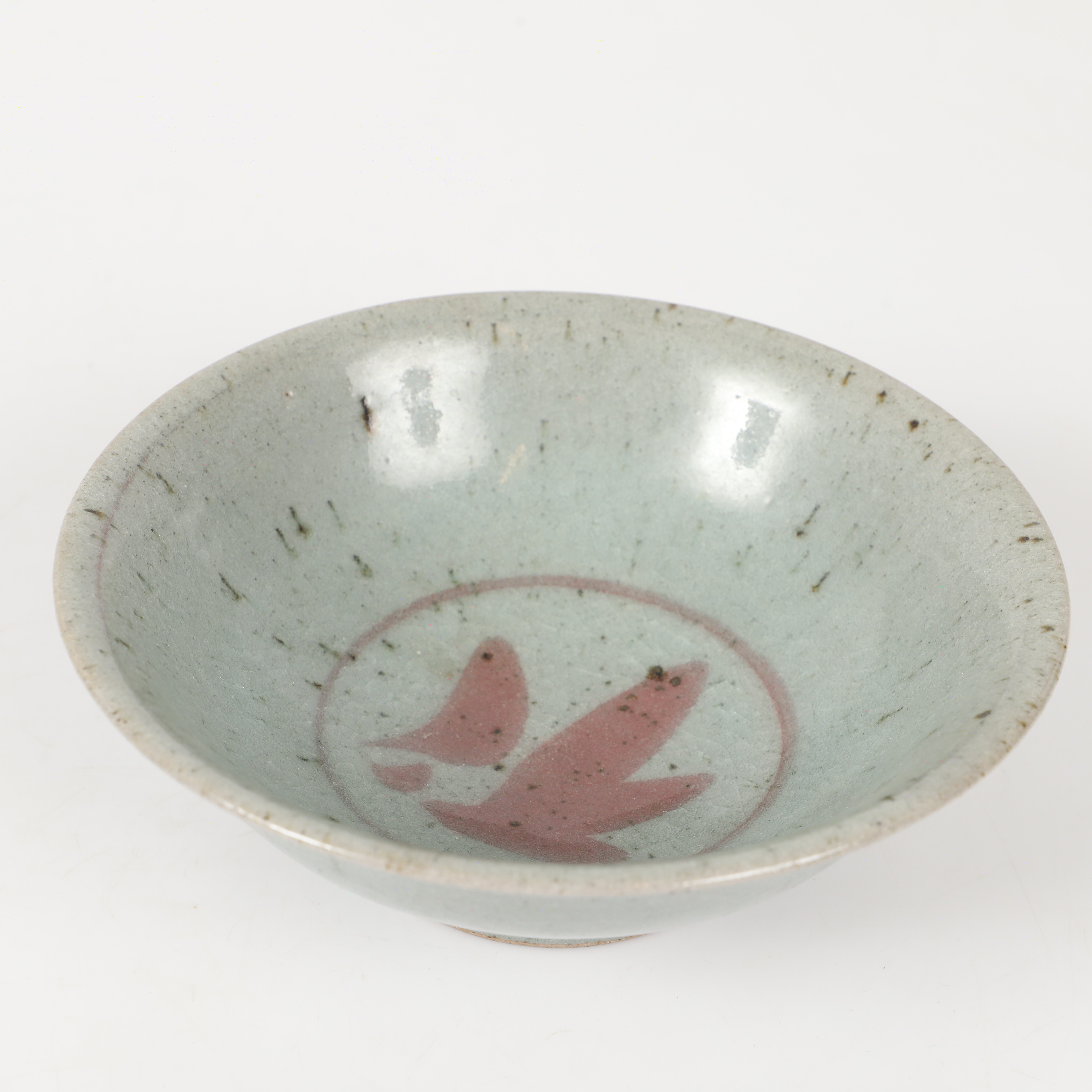 TOMAS ANAGRIUS. Skål, glaserat stengods, signerad.