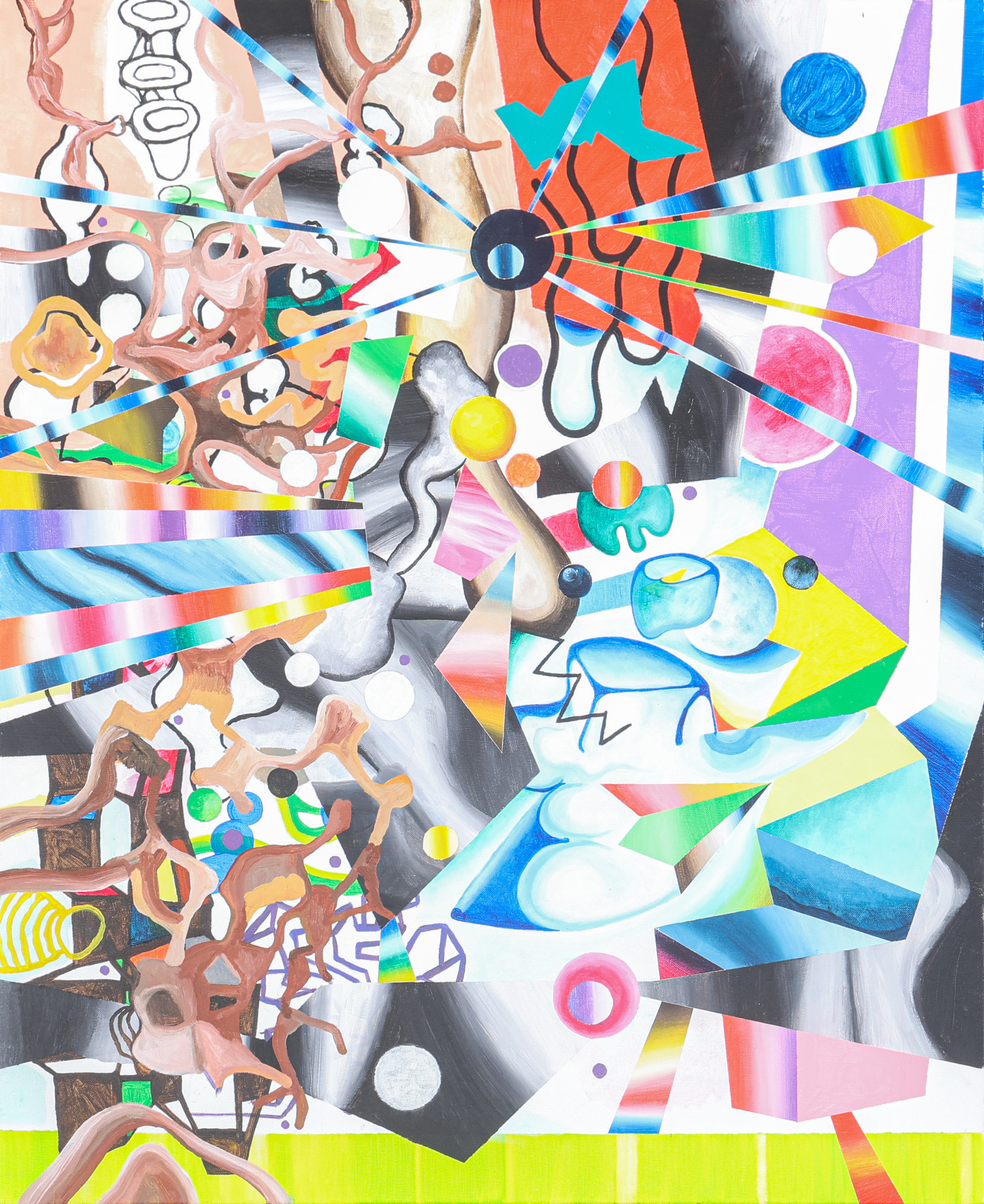 CIPRIANO CALONICO. Olja på duk, signerad, daterad 2011.