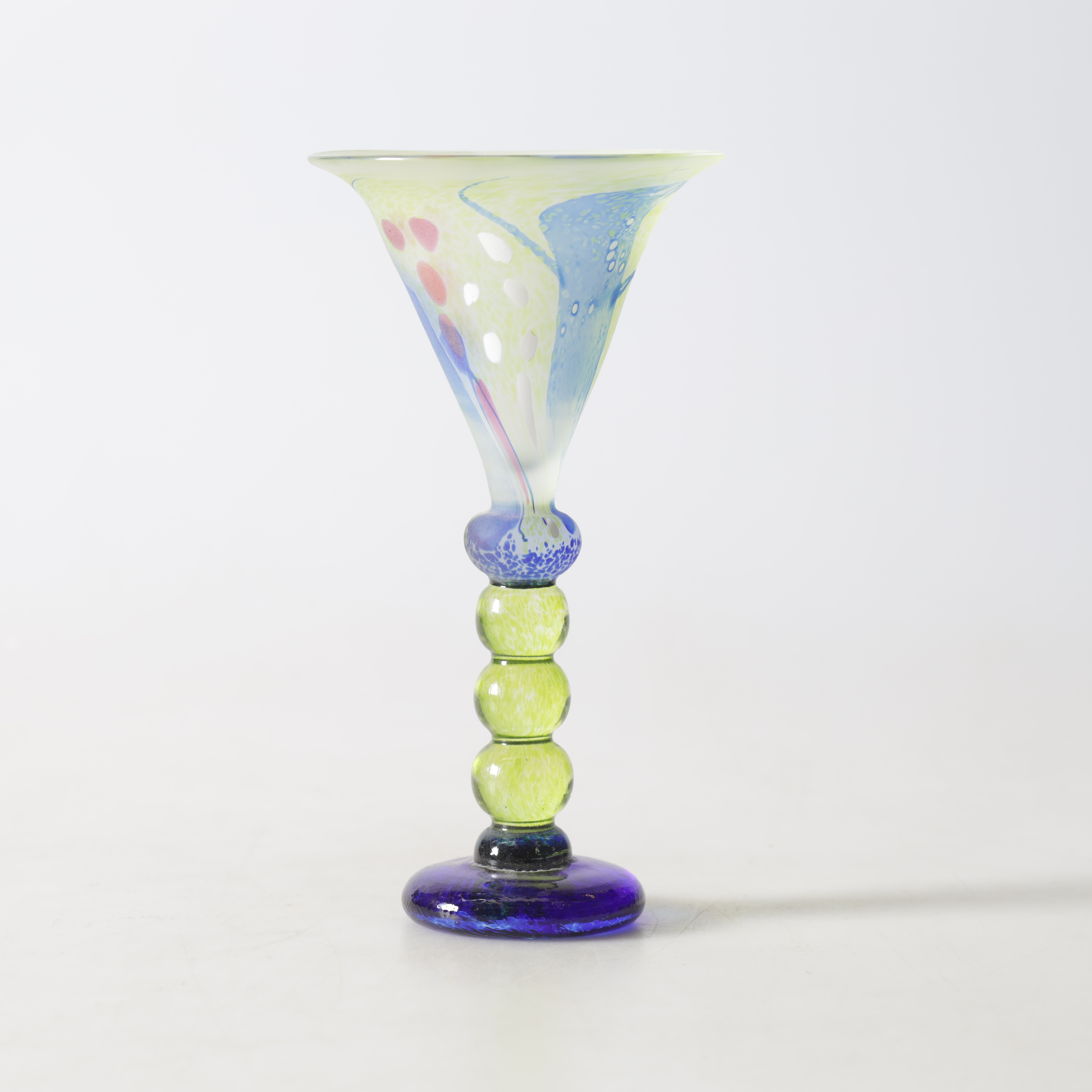 ÅSA BRANDT. pokalglas, glas, egen ateljé, signerad Åsa.