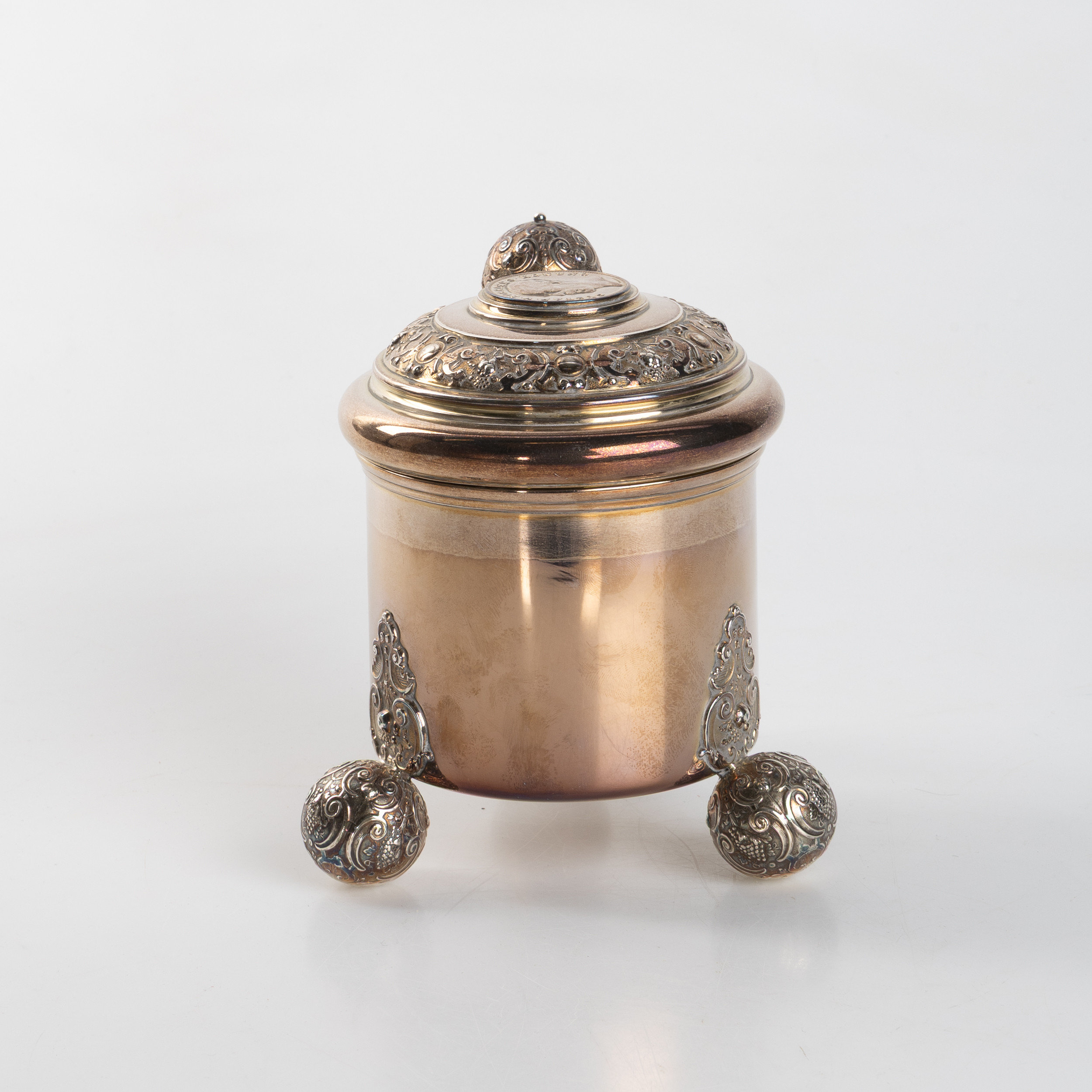 STOP, barockstil, silver, GAB, Stockholm, 1936.