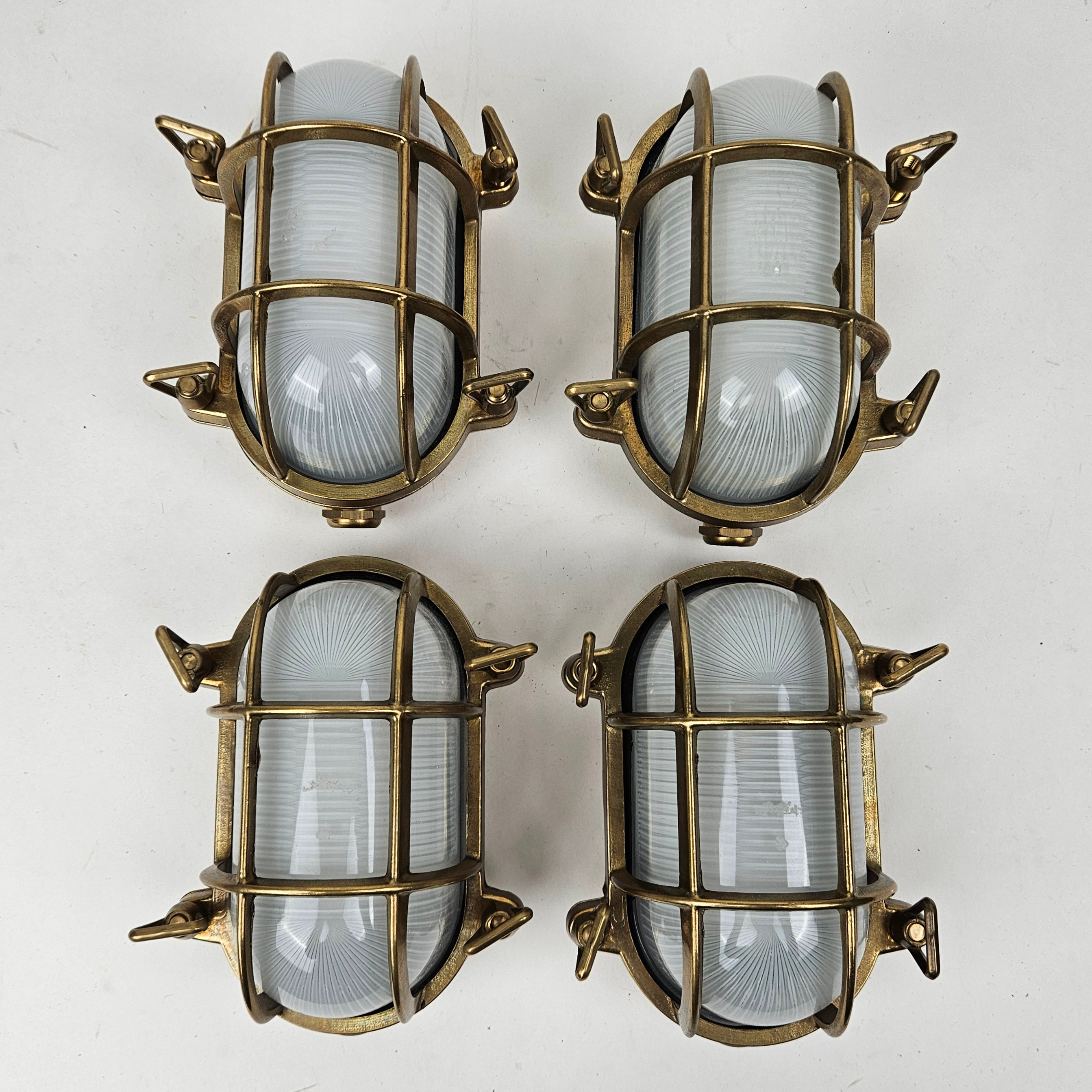 VÄGGLAMPOR, 4 st, skeppsmodell, Prisma.