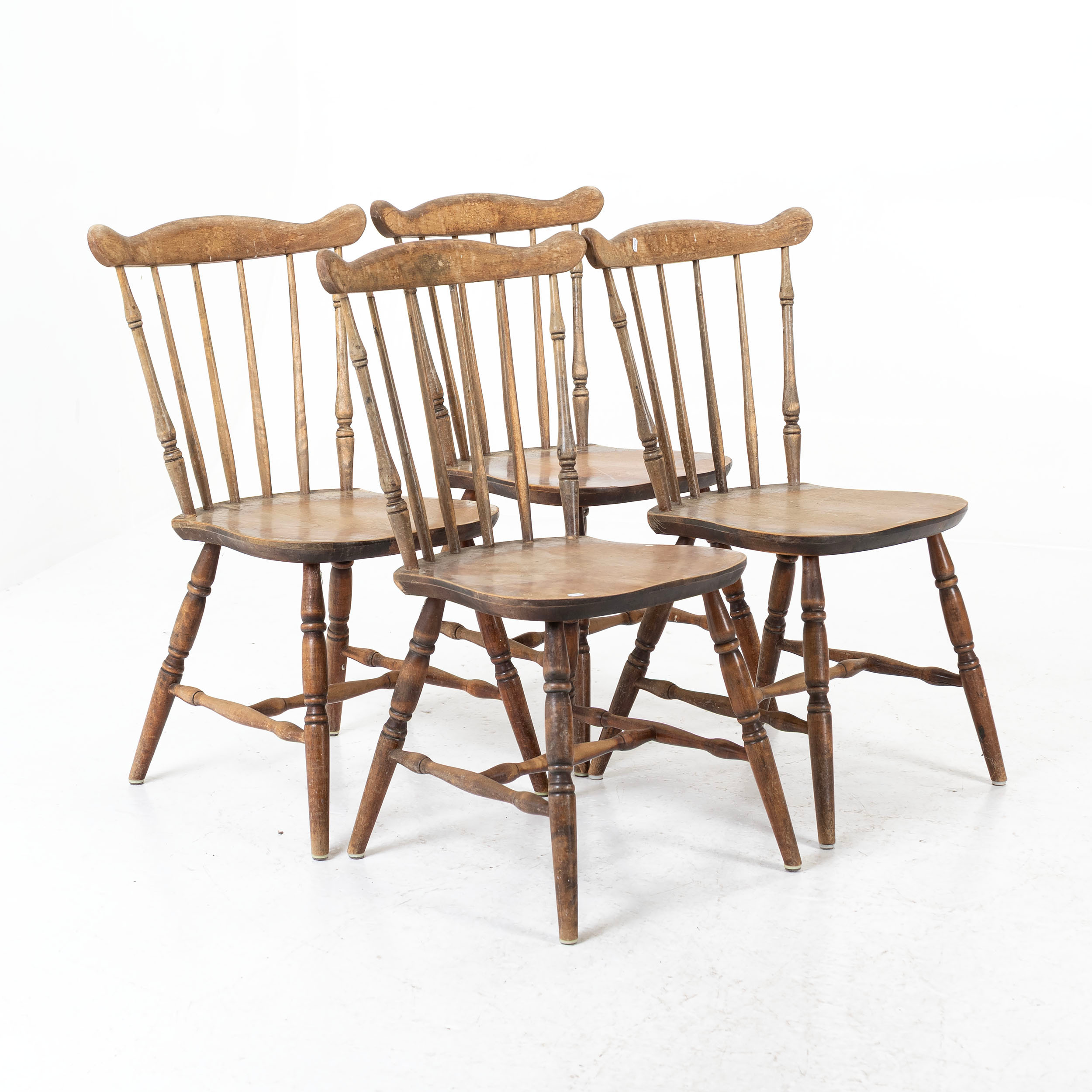 PINNSTOLAR, 4st "Stocka", omkring 1900-talets mitt.