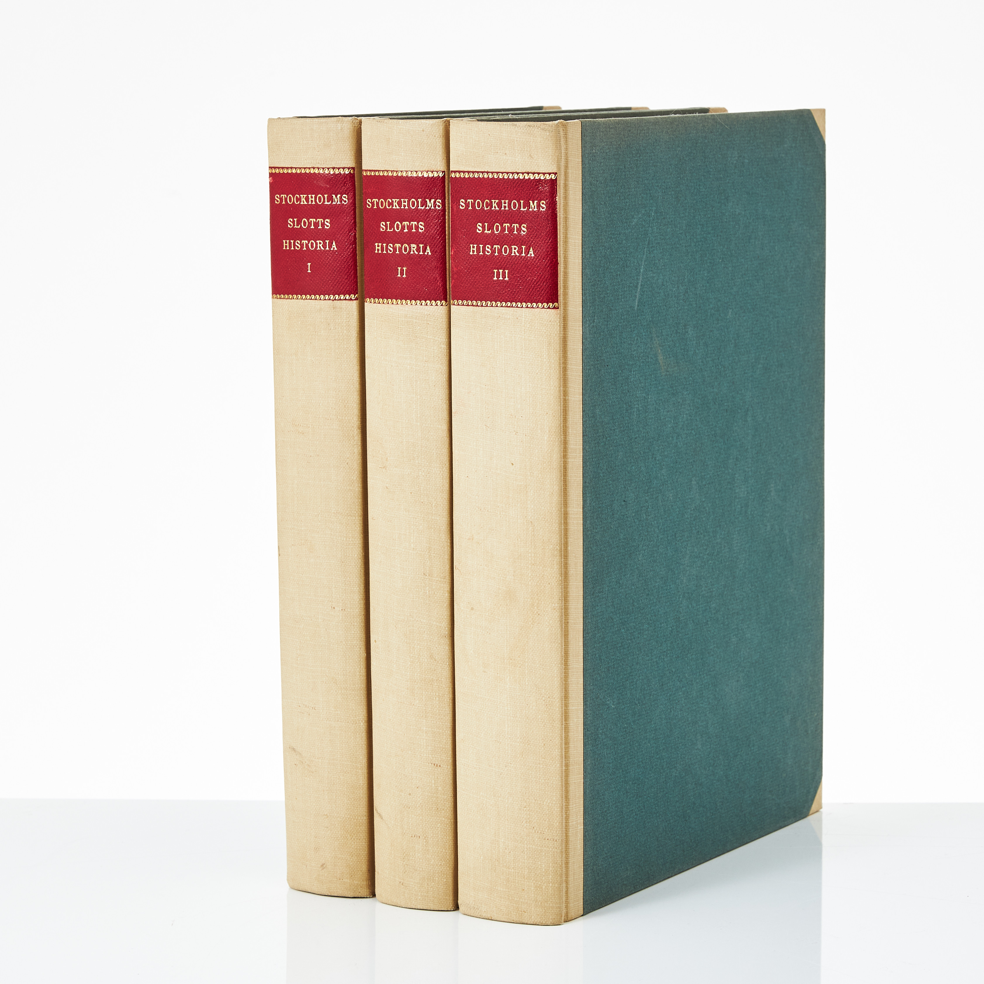 STOCKHOLMS SLOTTS HISTORIA, 1940-1941. PROVENIENS CRONSTEDT.