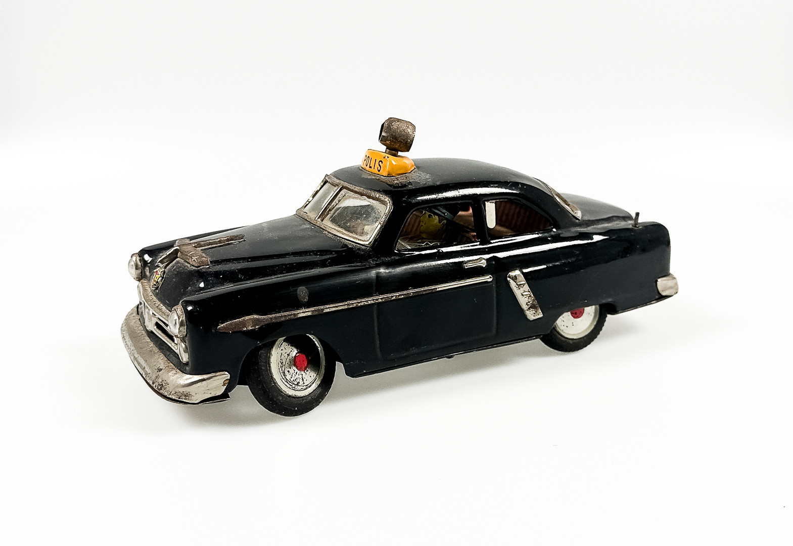 POLISBIL, plåt, "Stop-Go", Marusan, Japan, 1950-tal.