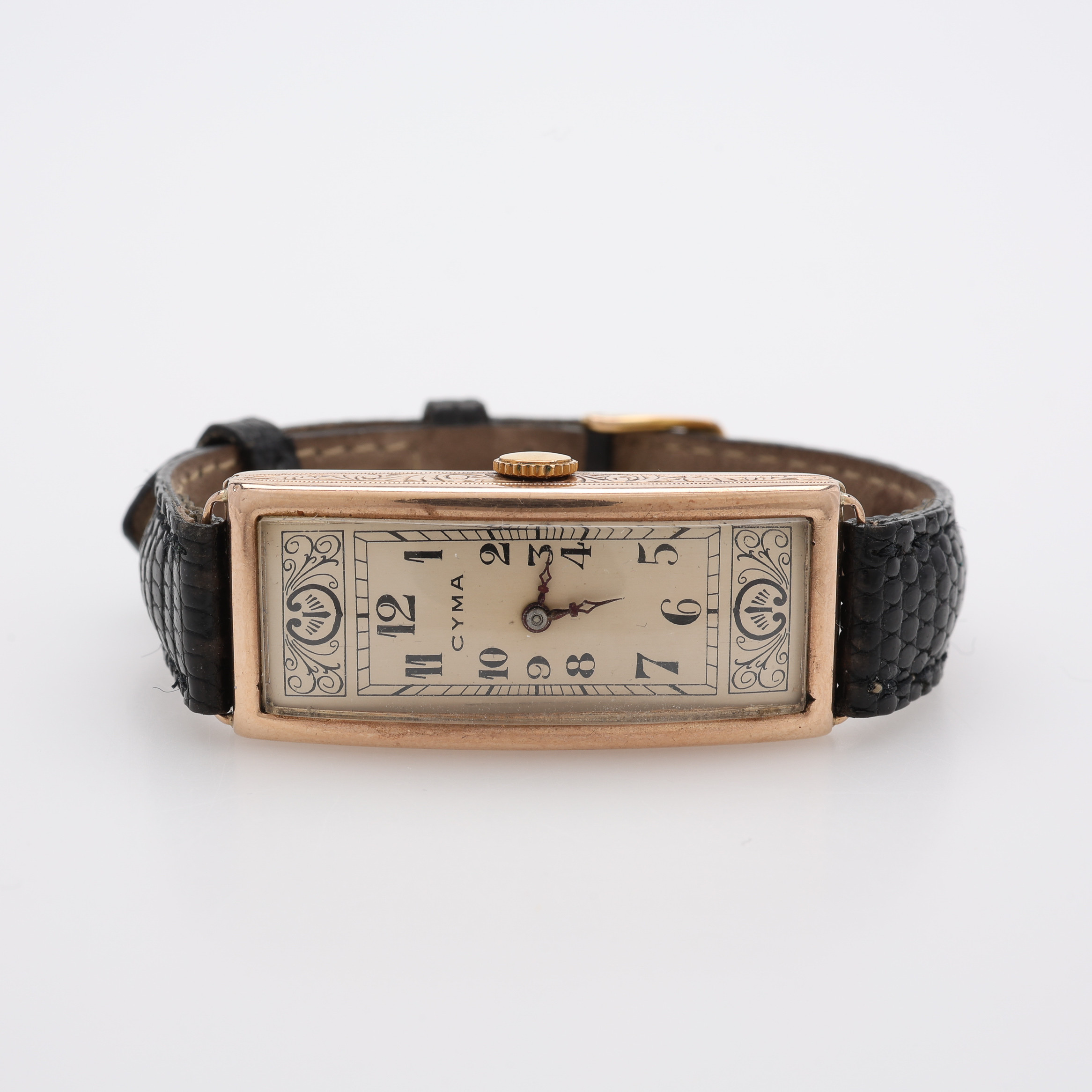 DAMARMBANDSUR, 9K GULD, CYMA, MANUELLT UPPDRAG.