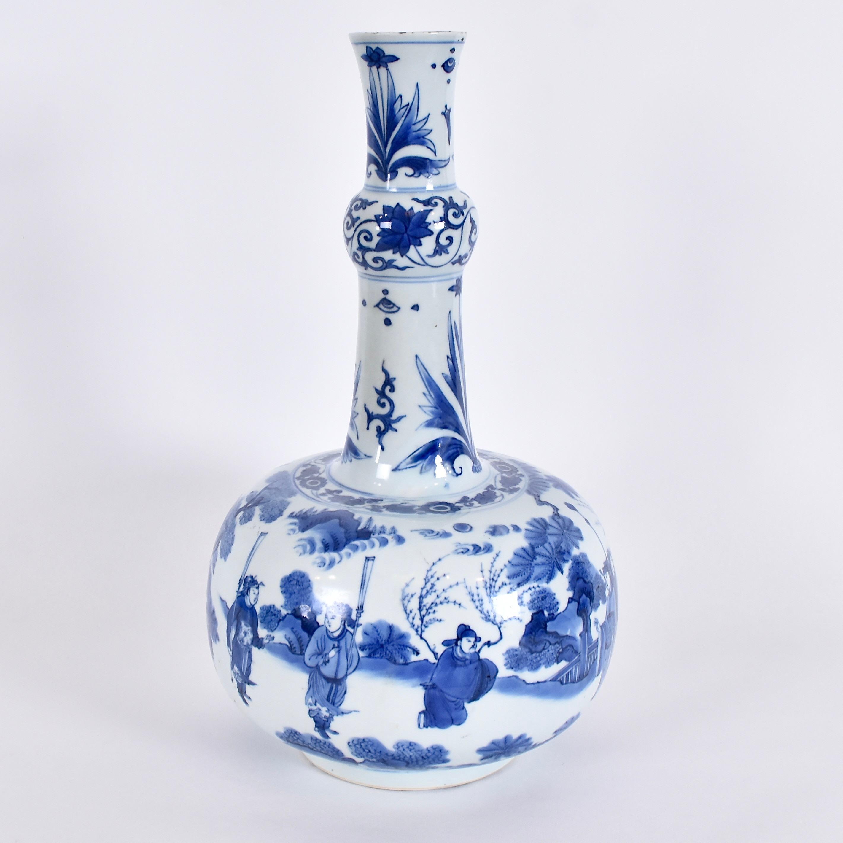 VAS, porslin, Kina, så kallad Garlic vase, transitionsstil, 1900-tal.